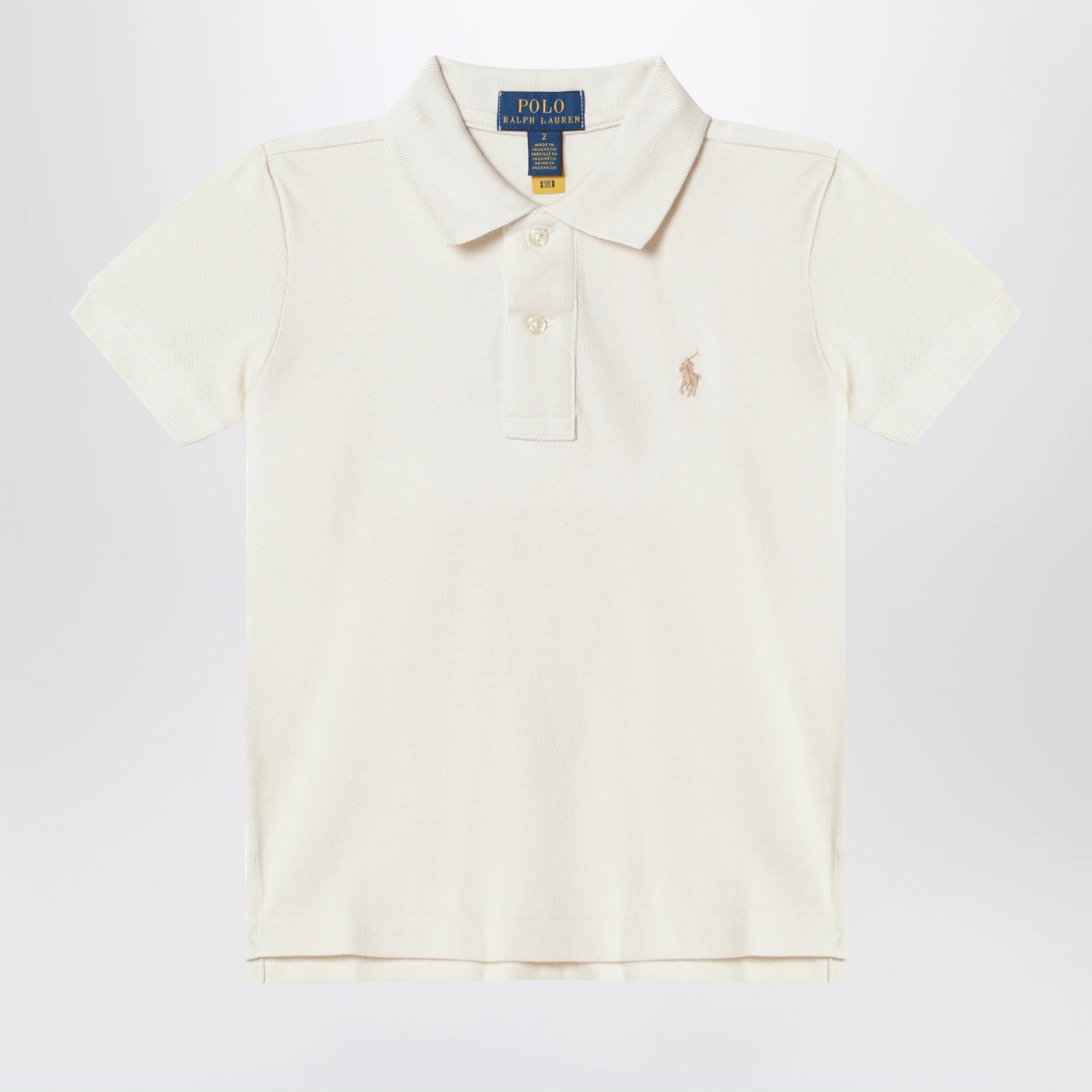 Polo Ralph Lauren Cream cotton polo shirt