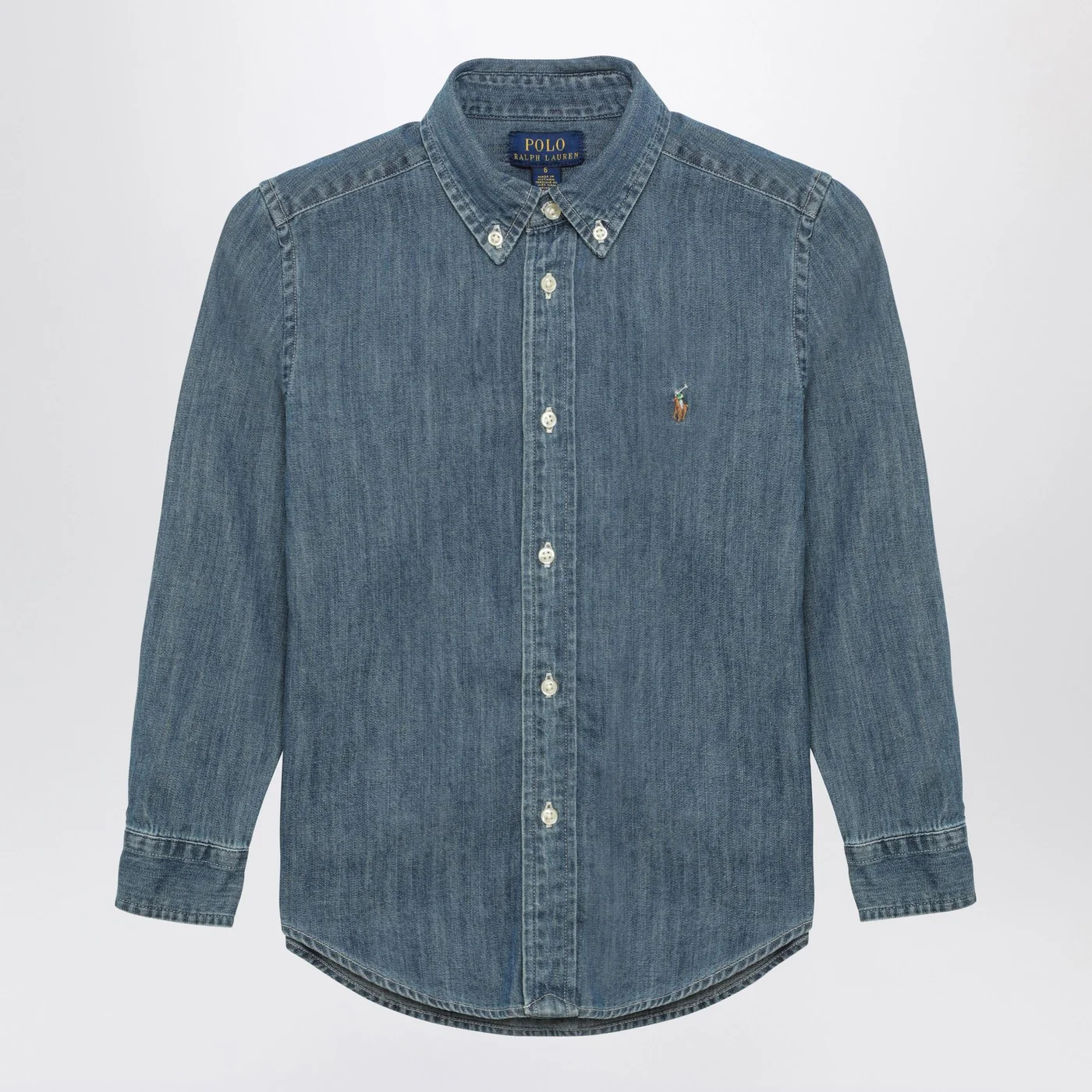 Polo Ralph Lauren Blue denim button-down shirt
