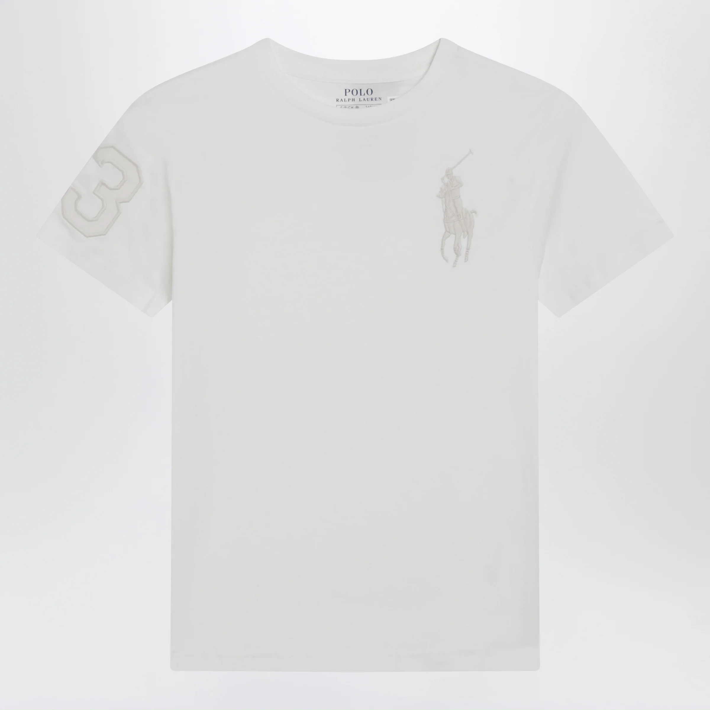 Polo Ralph Lauren White T-shirt with embroidered logo