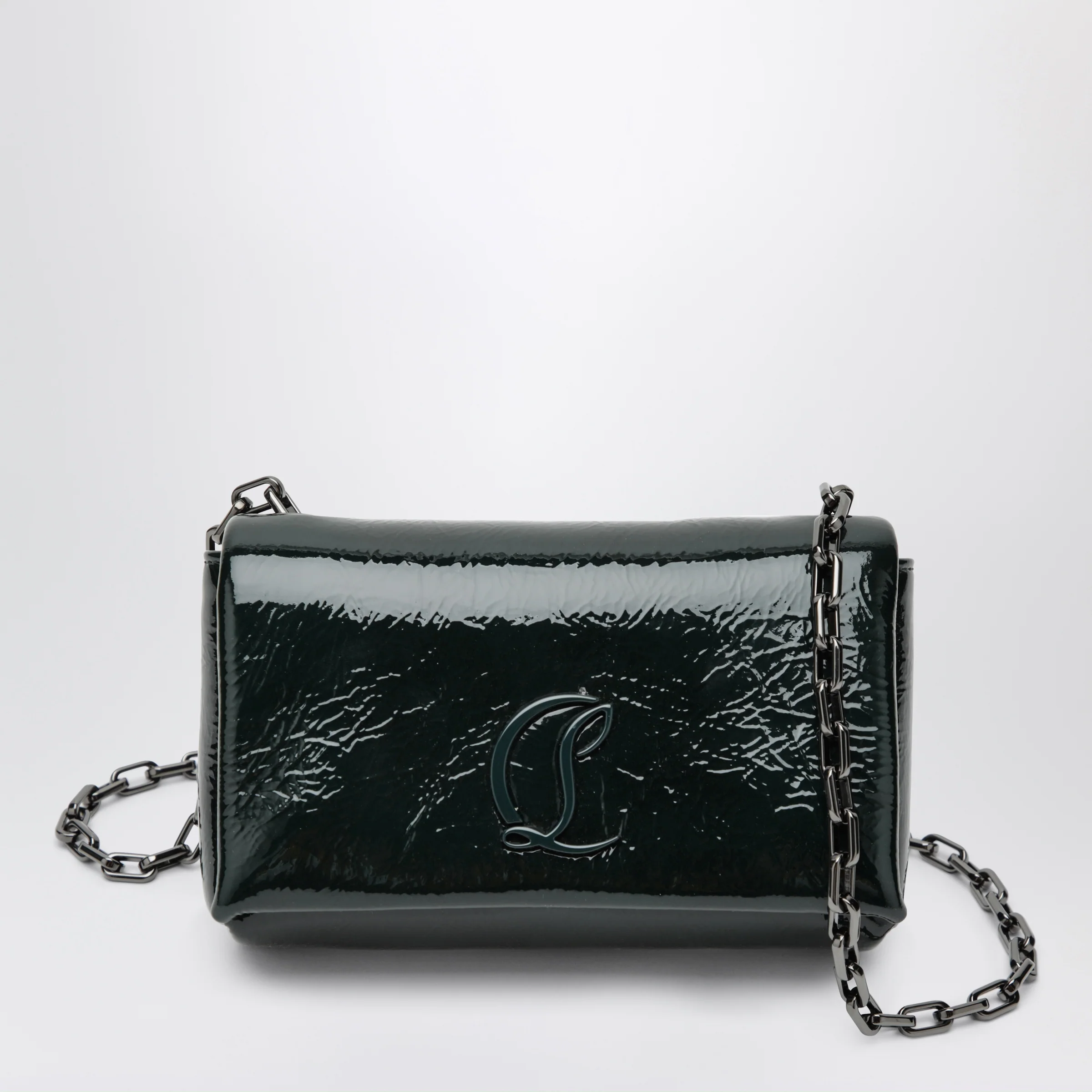 Christian Louboutin Loubi 54 large flap shoulder bag Tropical