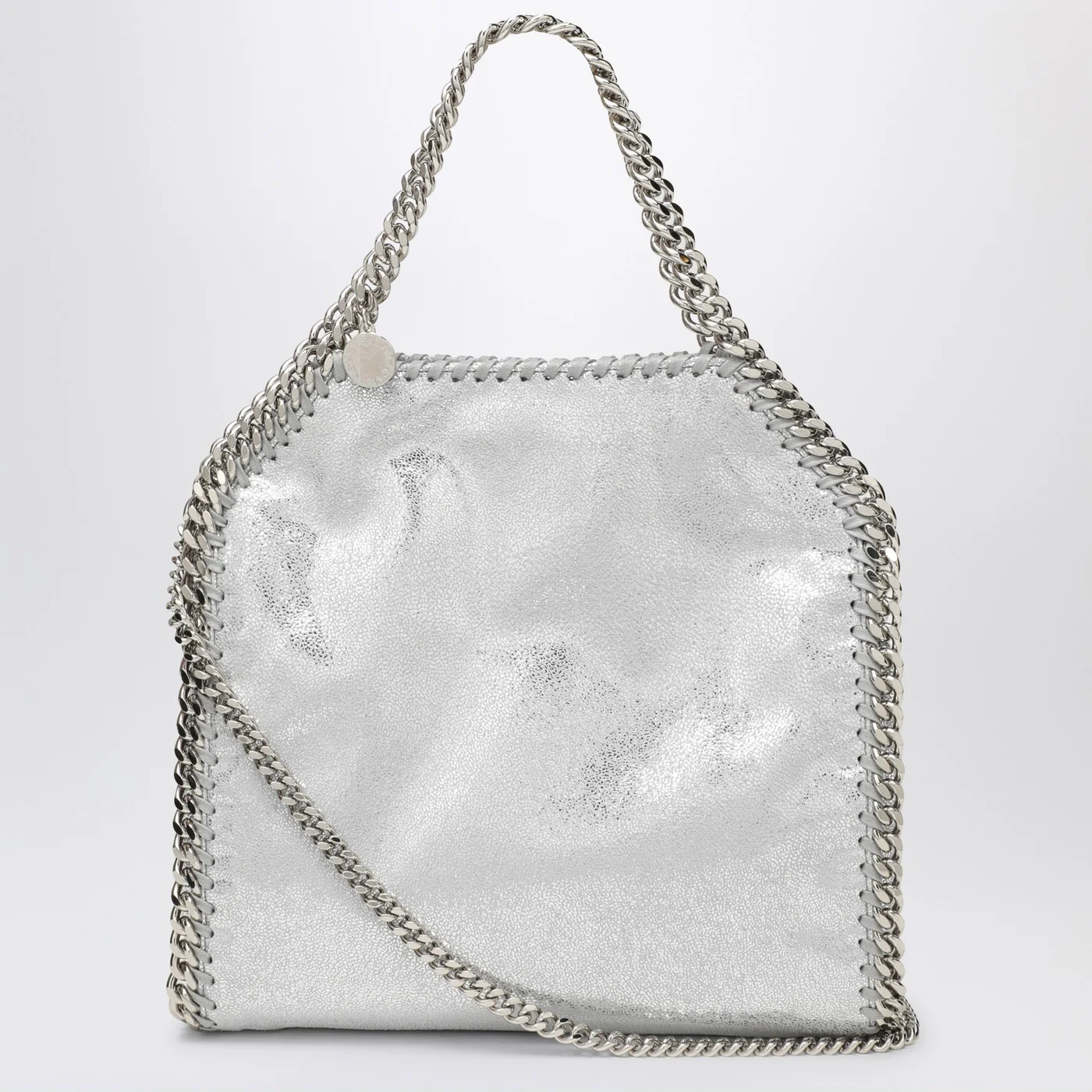 Stella McCartney Silver Falabella mini tote bag