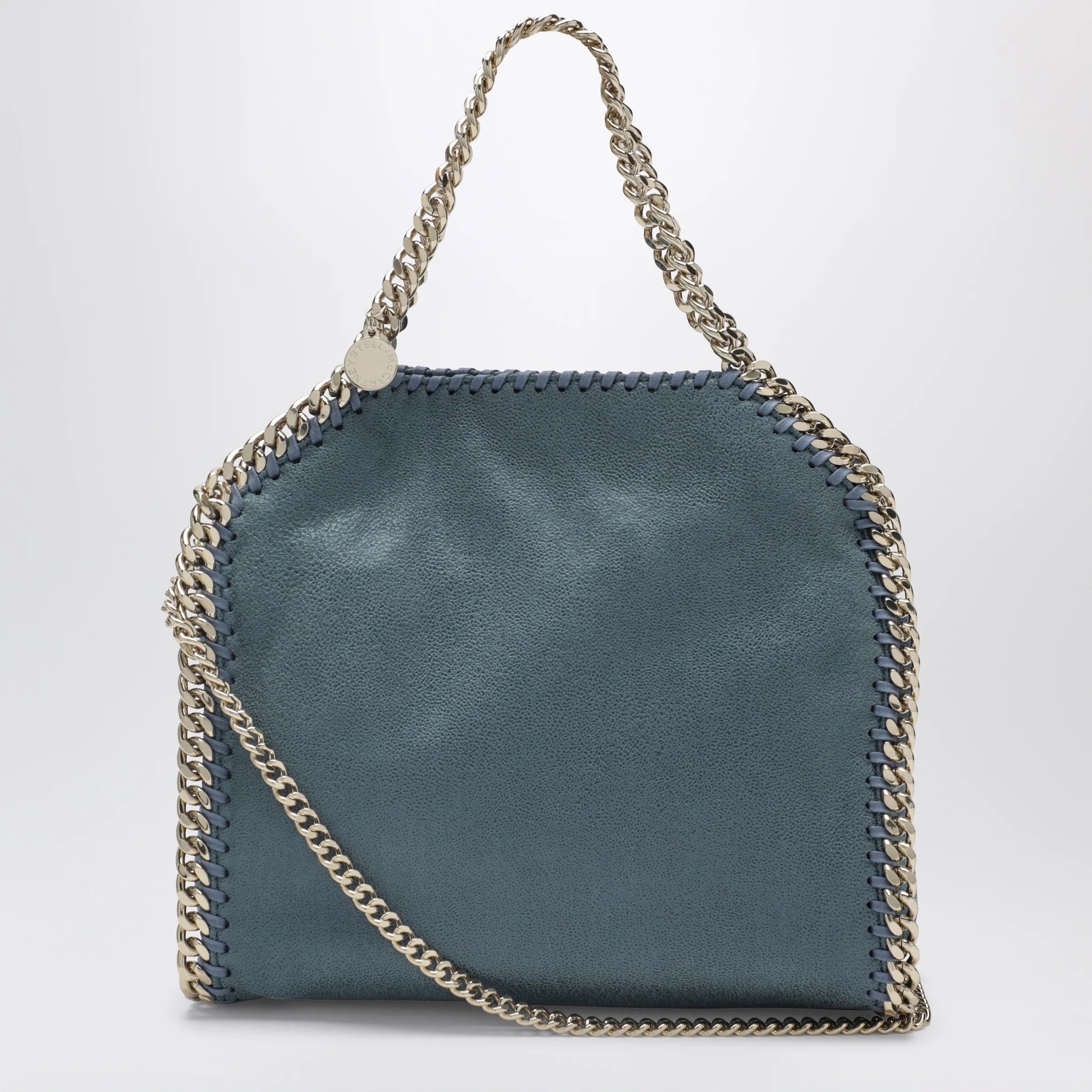 Stella McCartney Light blue Falabella mini tote bag