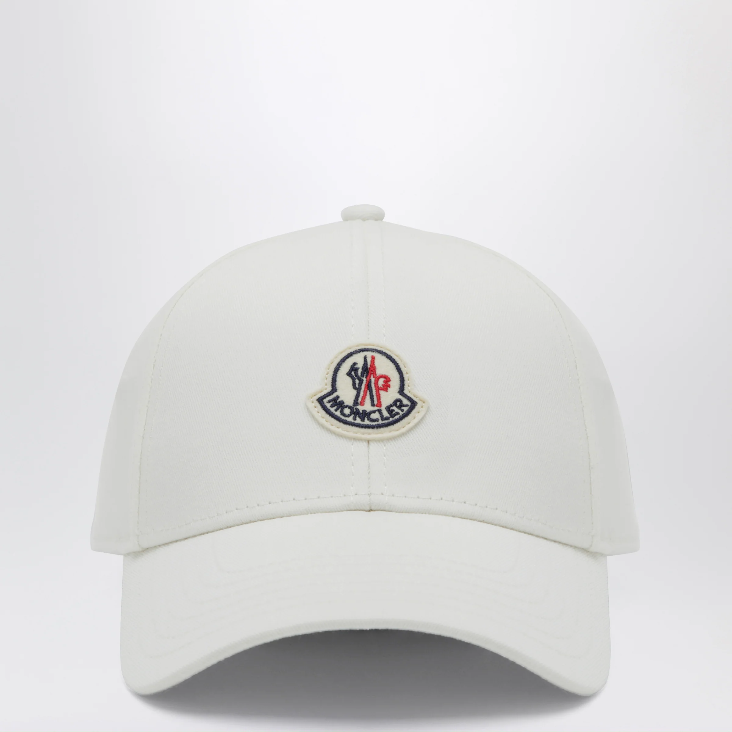 Moncler Baseball cap with a logo patch