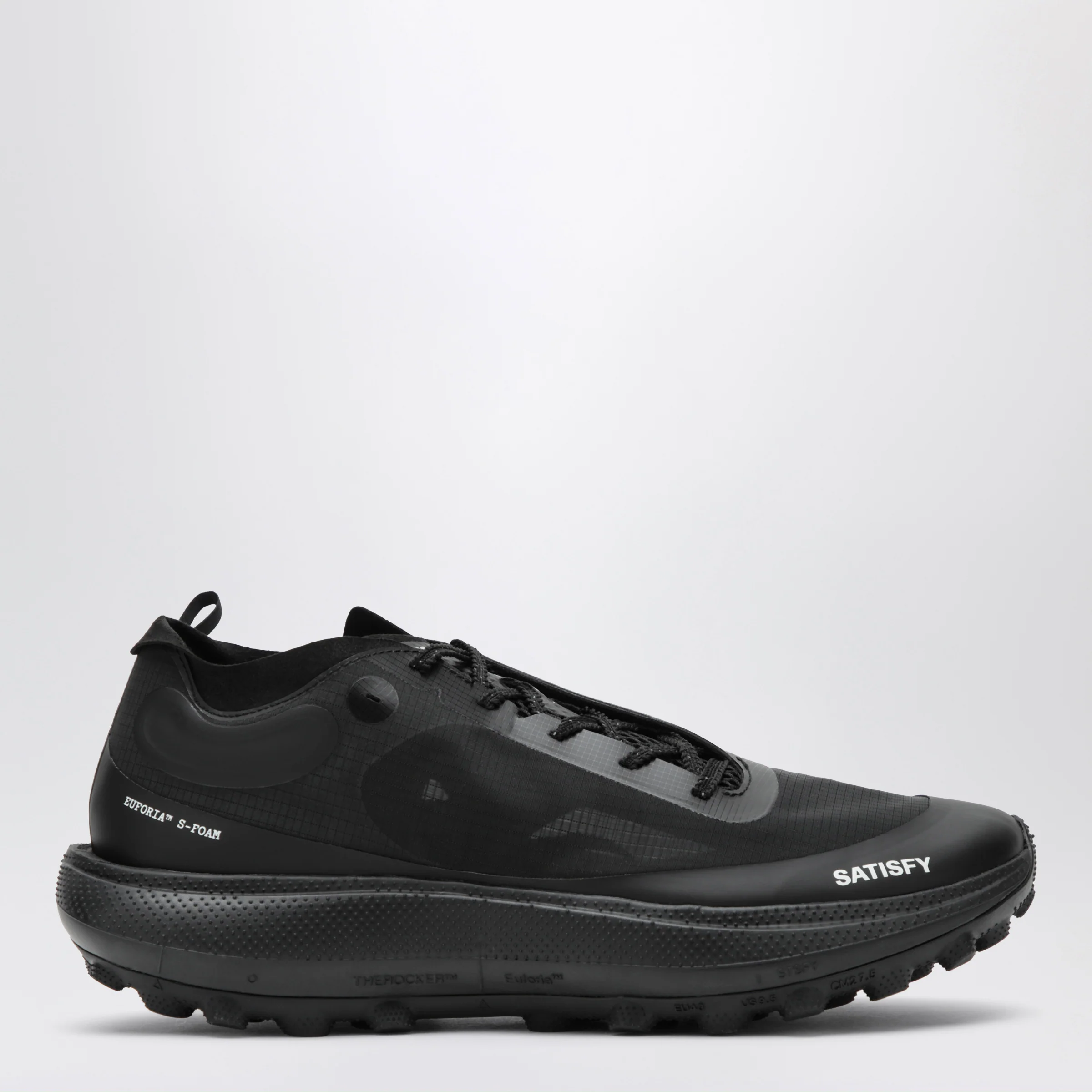 Satisfy Black TheROCKER sneakers