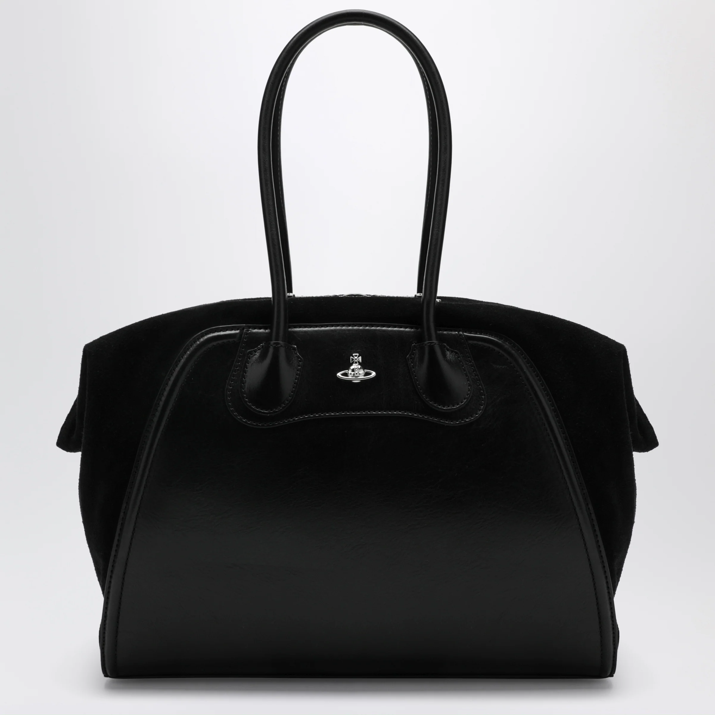 Vivienne Westwood Shirley black duffle bag