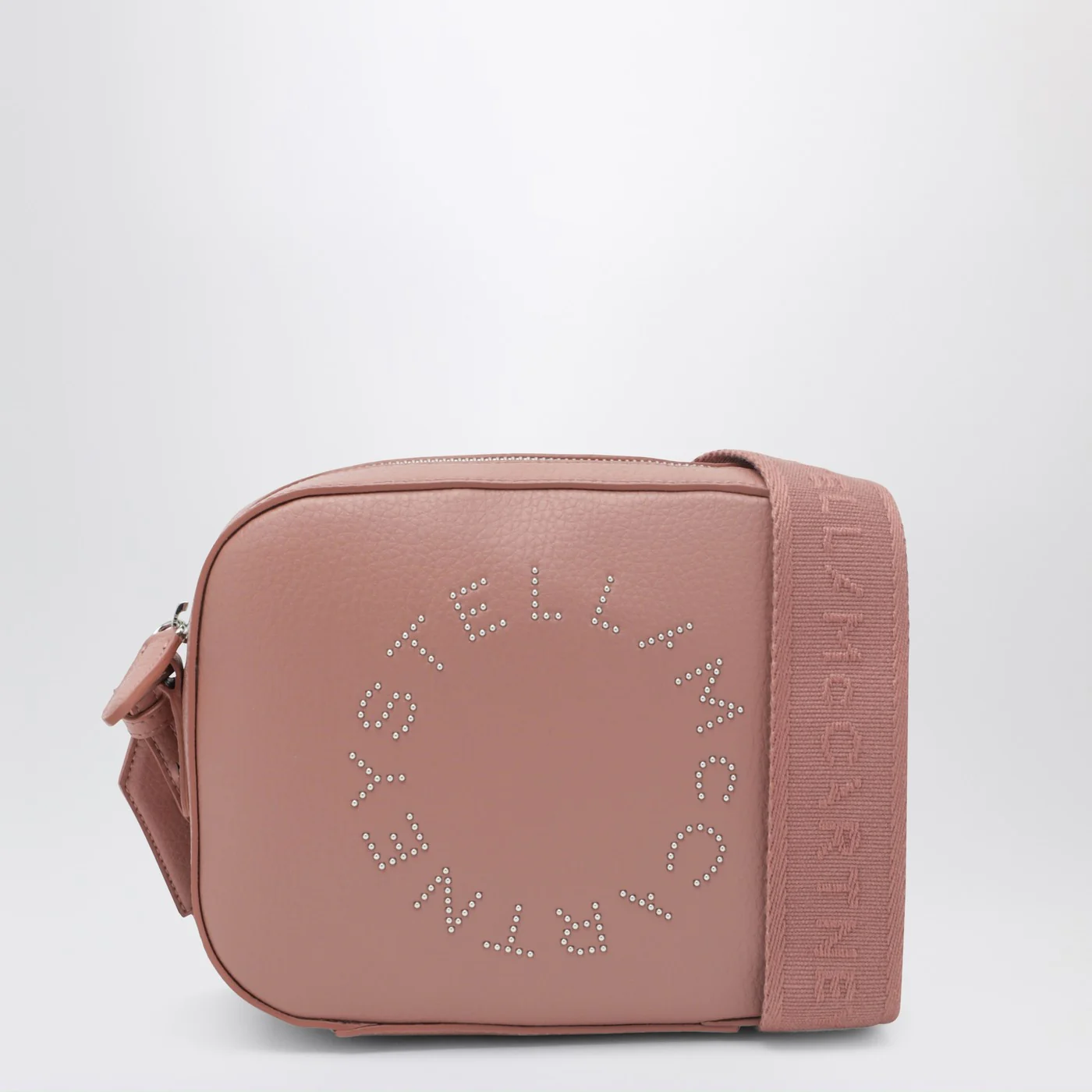 Stella McCartney Logo crossbody camera bag pink