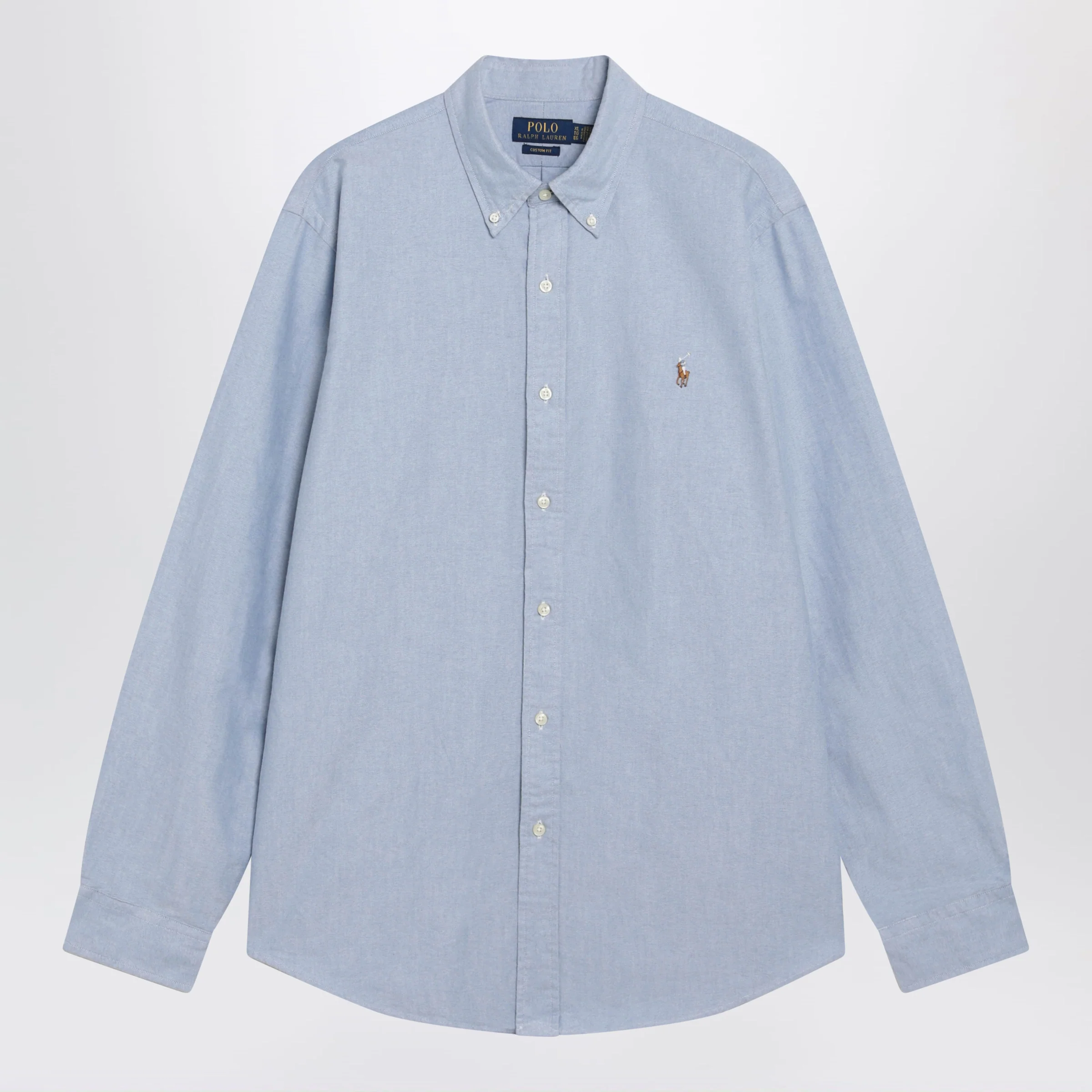 Polo Ralph Lauren Light blue Oxford shirt Custom-fit
