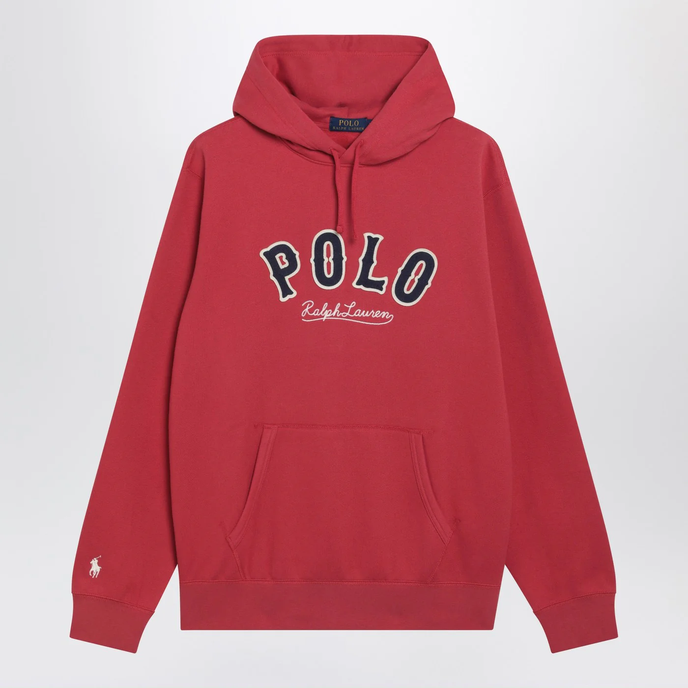 Polo Ralph Lauren Red hoodie with embroidered logo