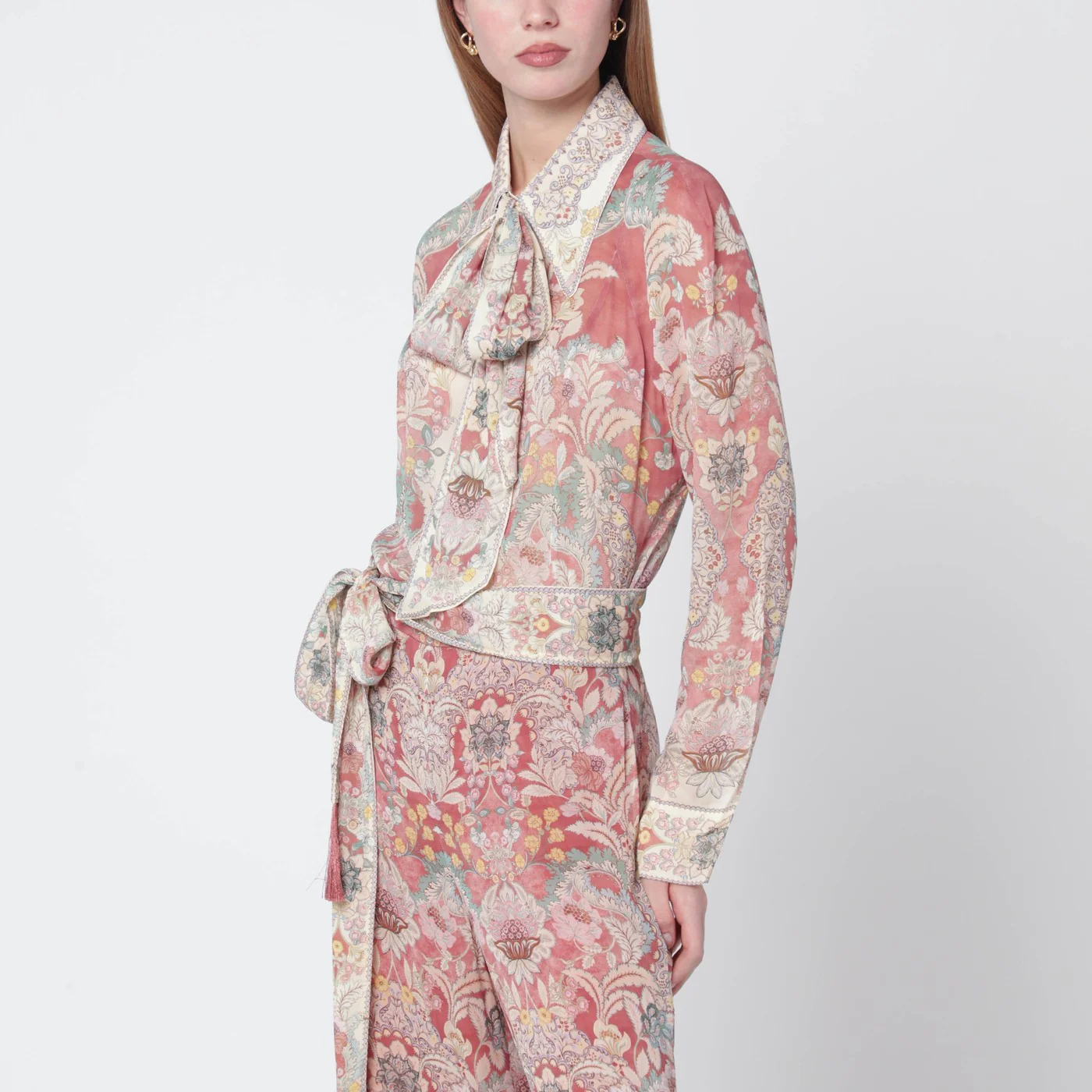 ZIMMERMANN Rebellion lavallière shirt