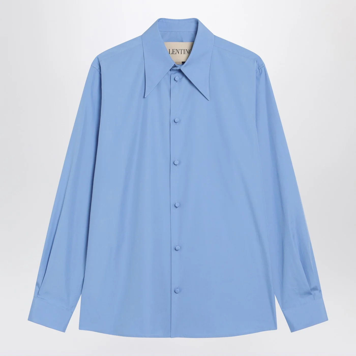 Valentino Light blue cotton shirt