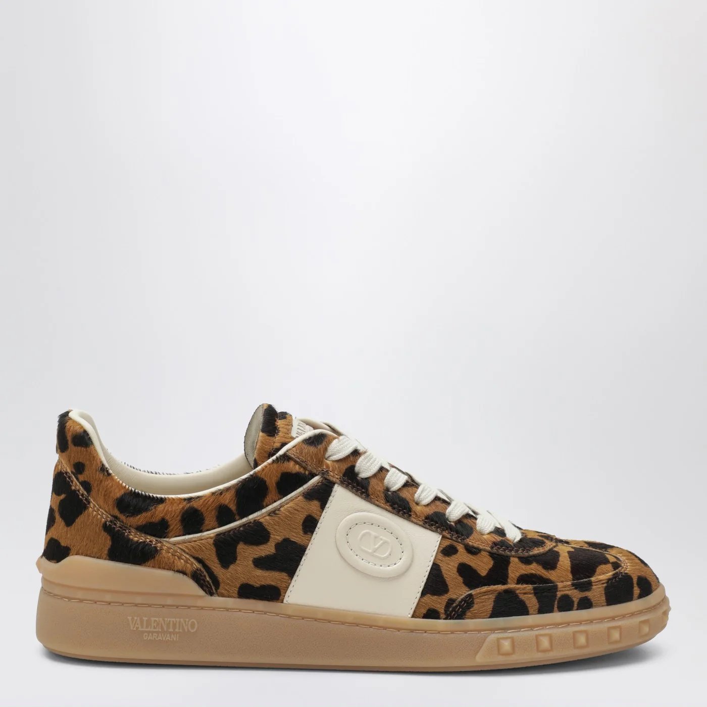 Valentino Garavani Upvillage sneakers in pony-effect calfskin