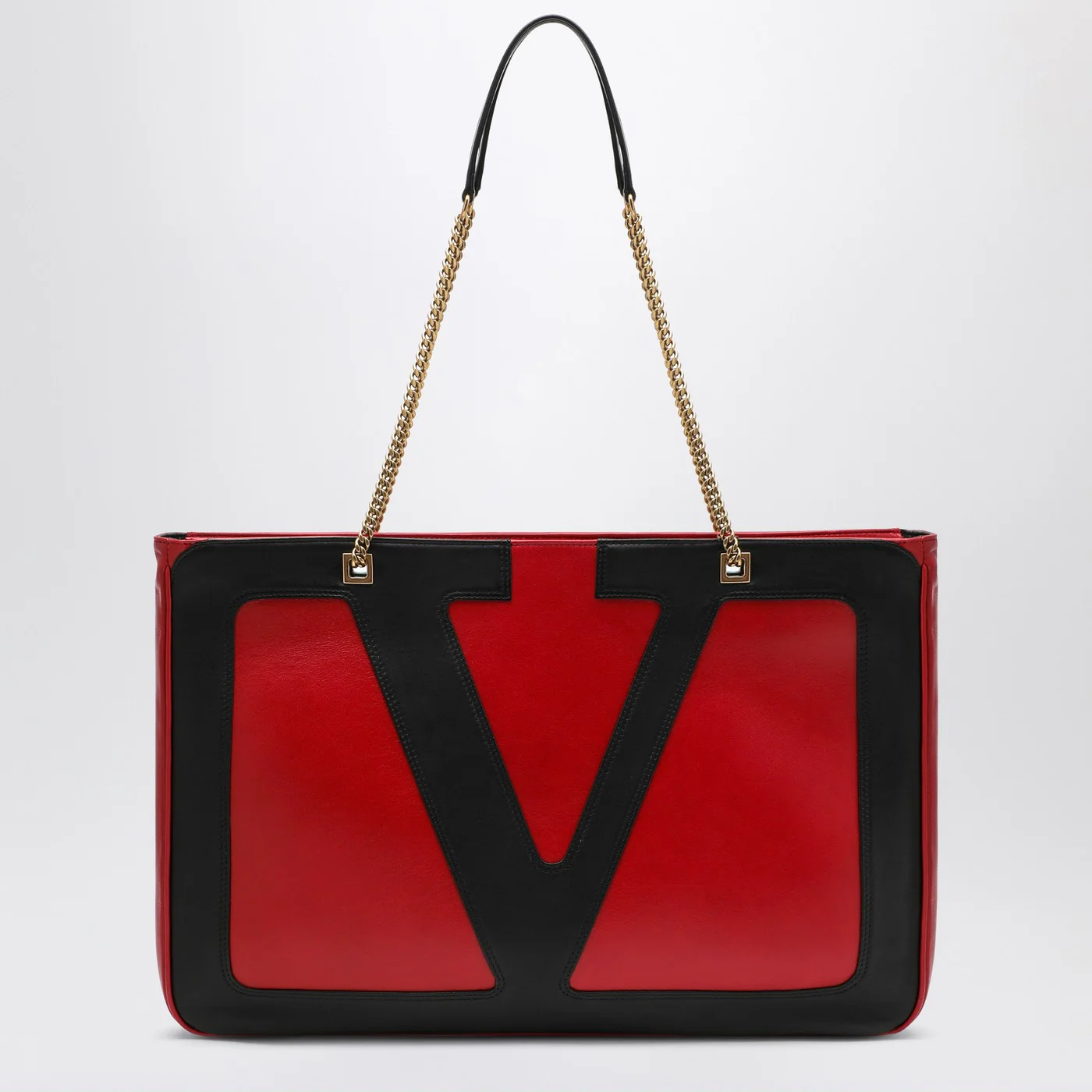Valentino Garavani Large Viva Superstar bag red/black