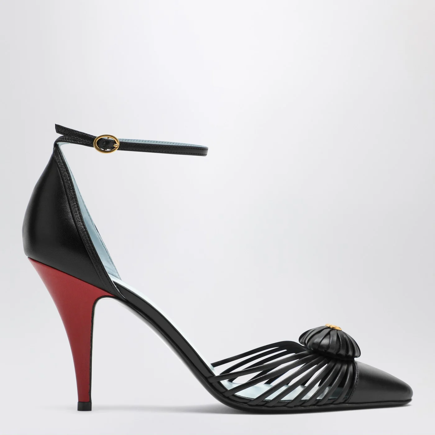 Valentino Garavani Décolleté VG Sandal Royal black