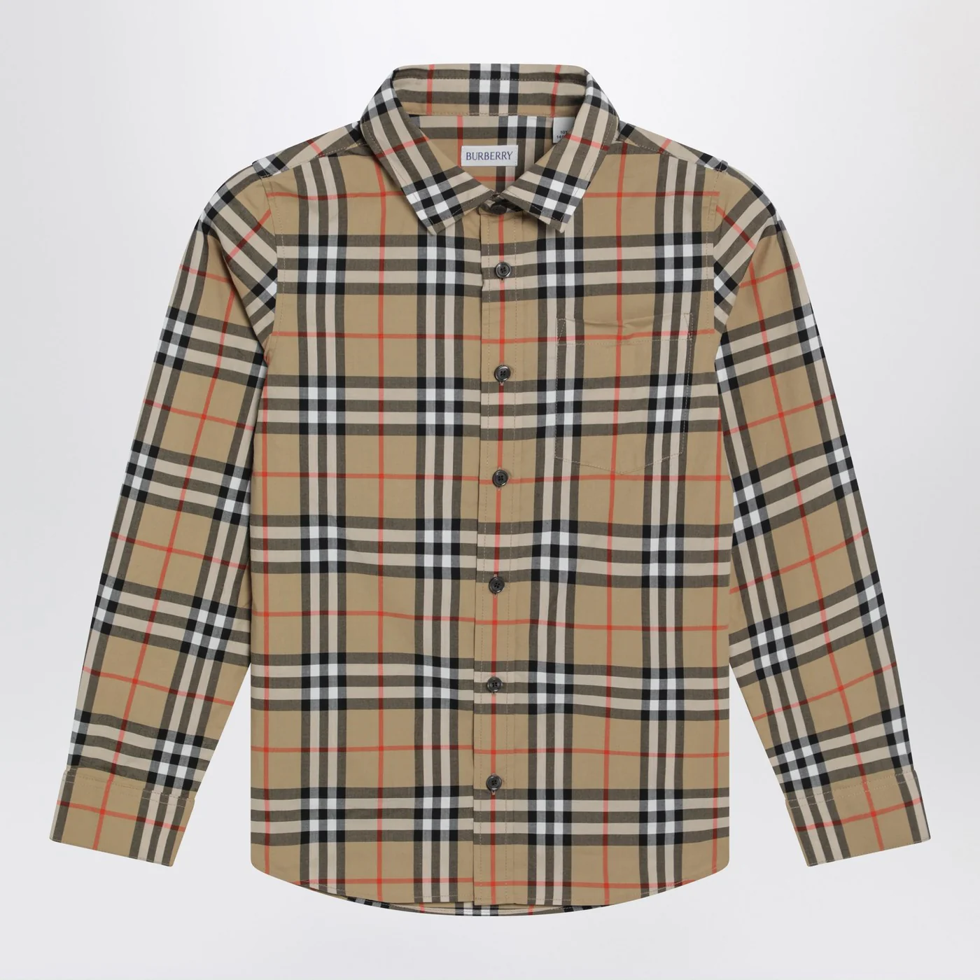 Burberry Cotton shirt with Check motif
