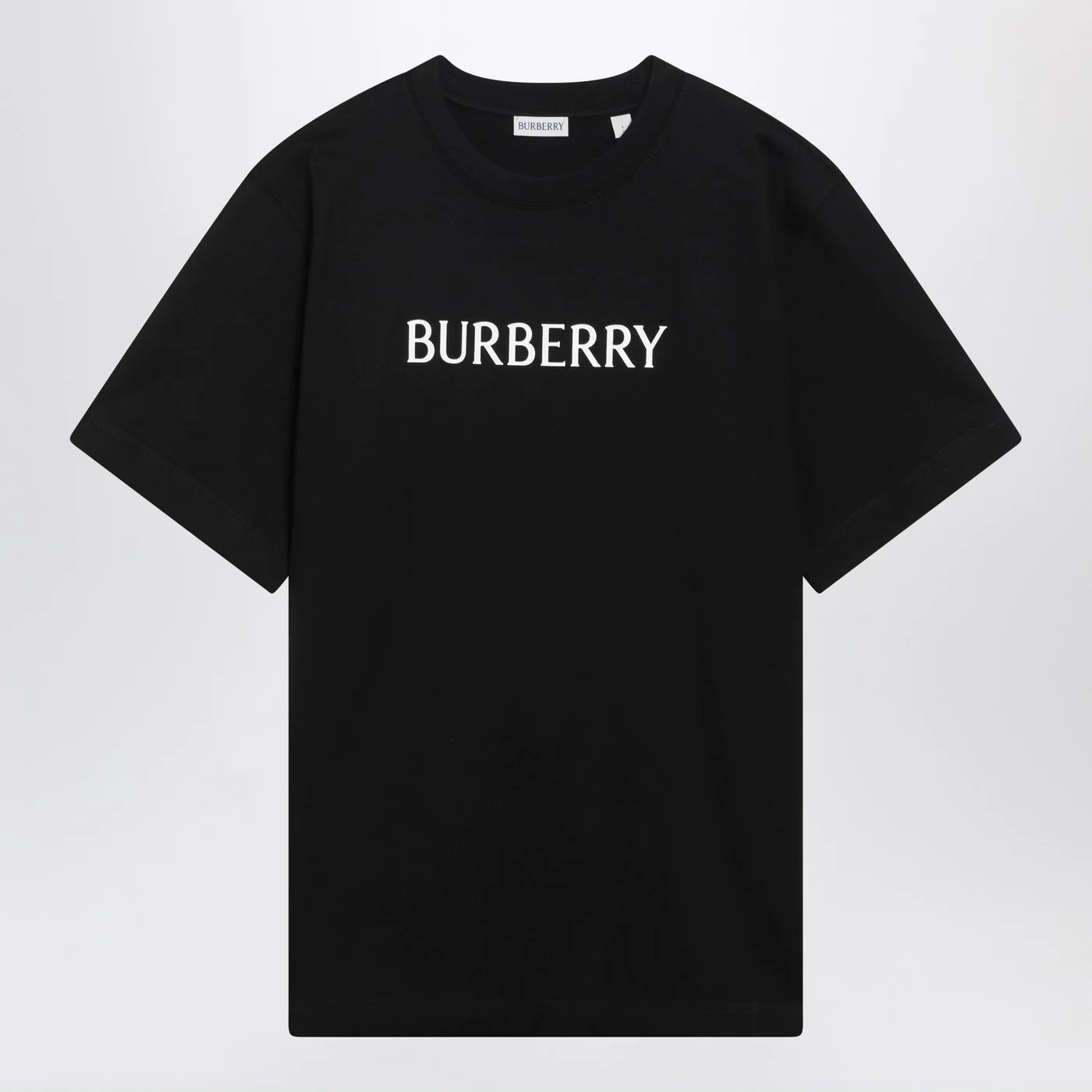Burberry Black T-shirt with logo print