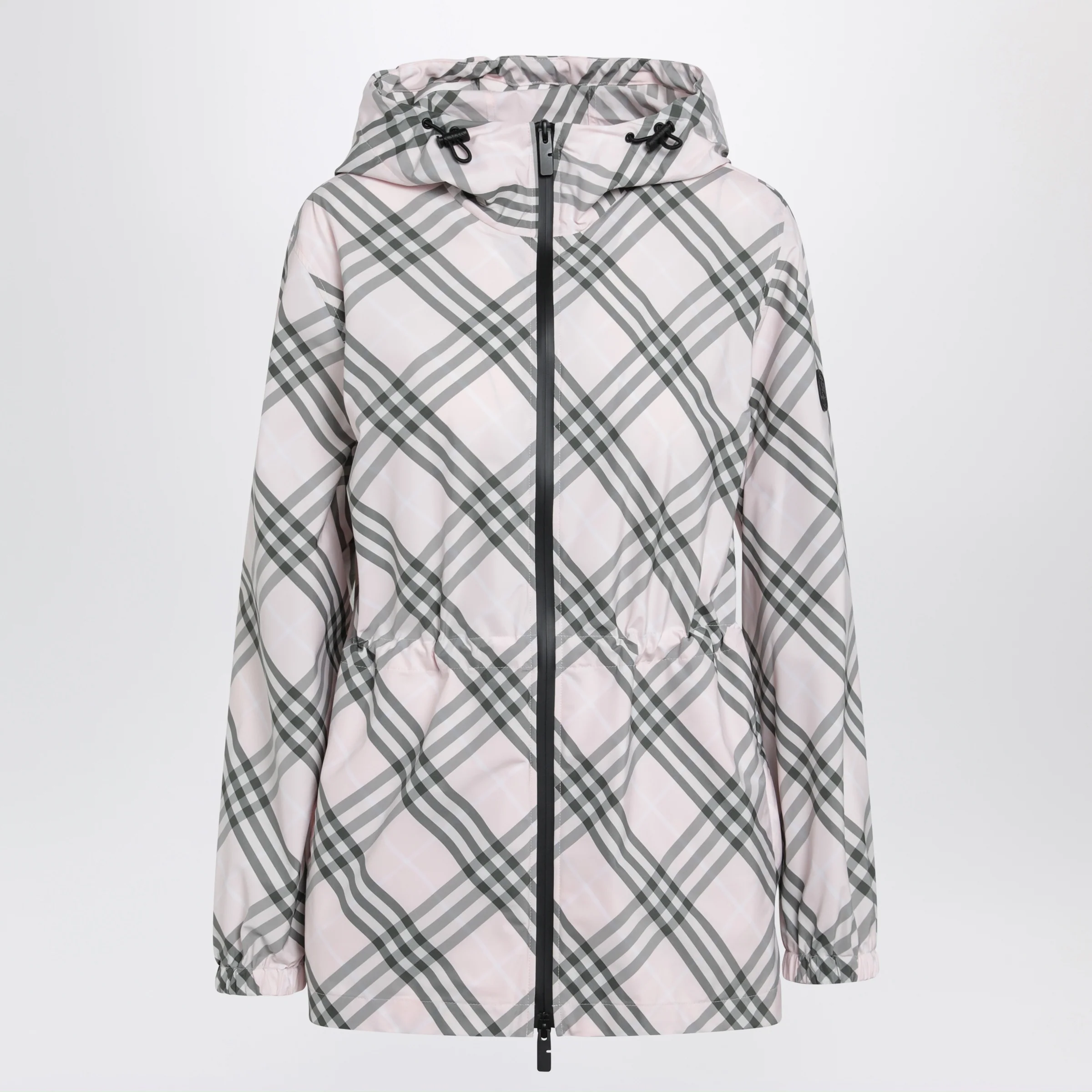 Burberry Whitstable light pink jacket with Check pattern