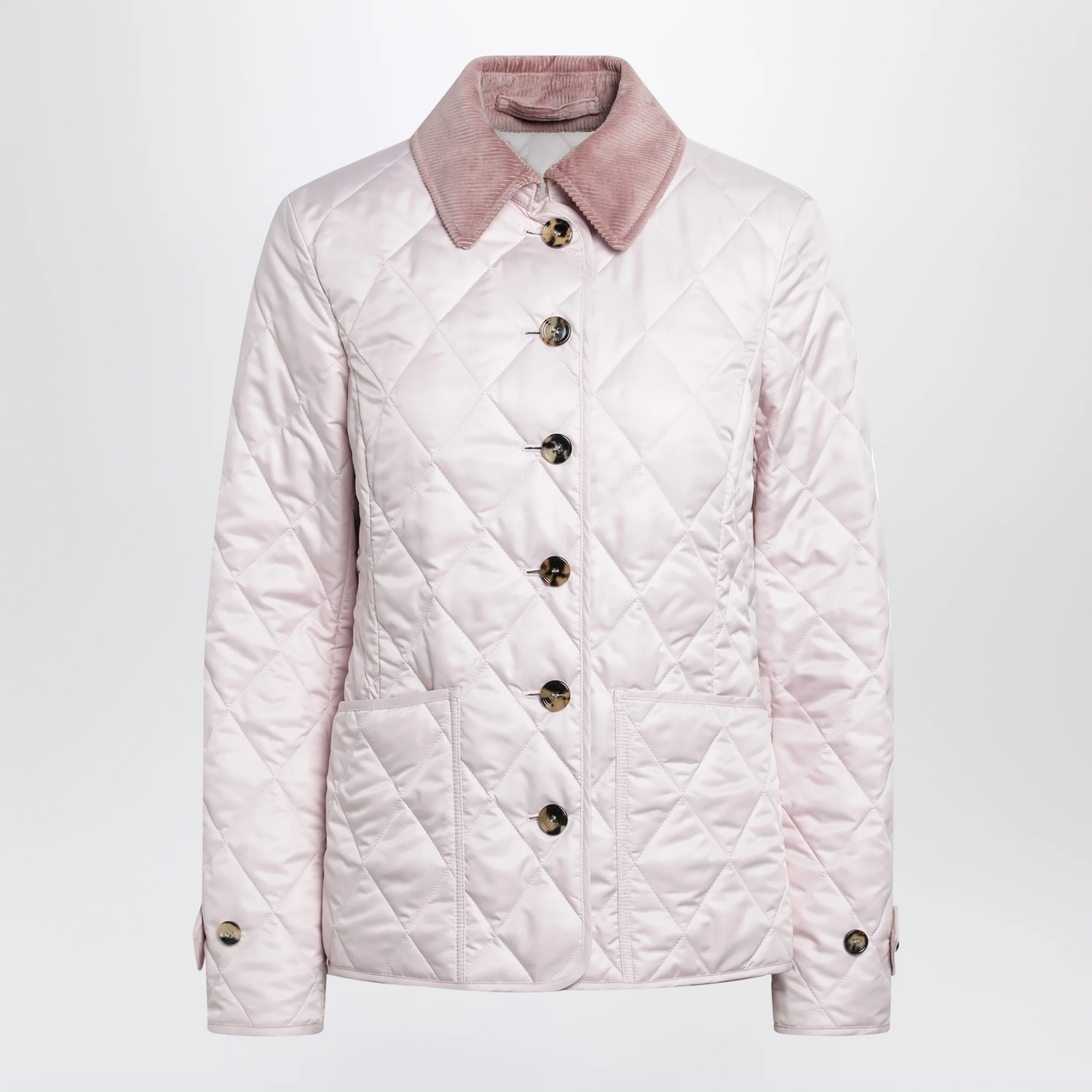 Burberry Pink quilted jacket