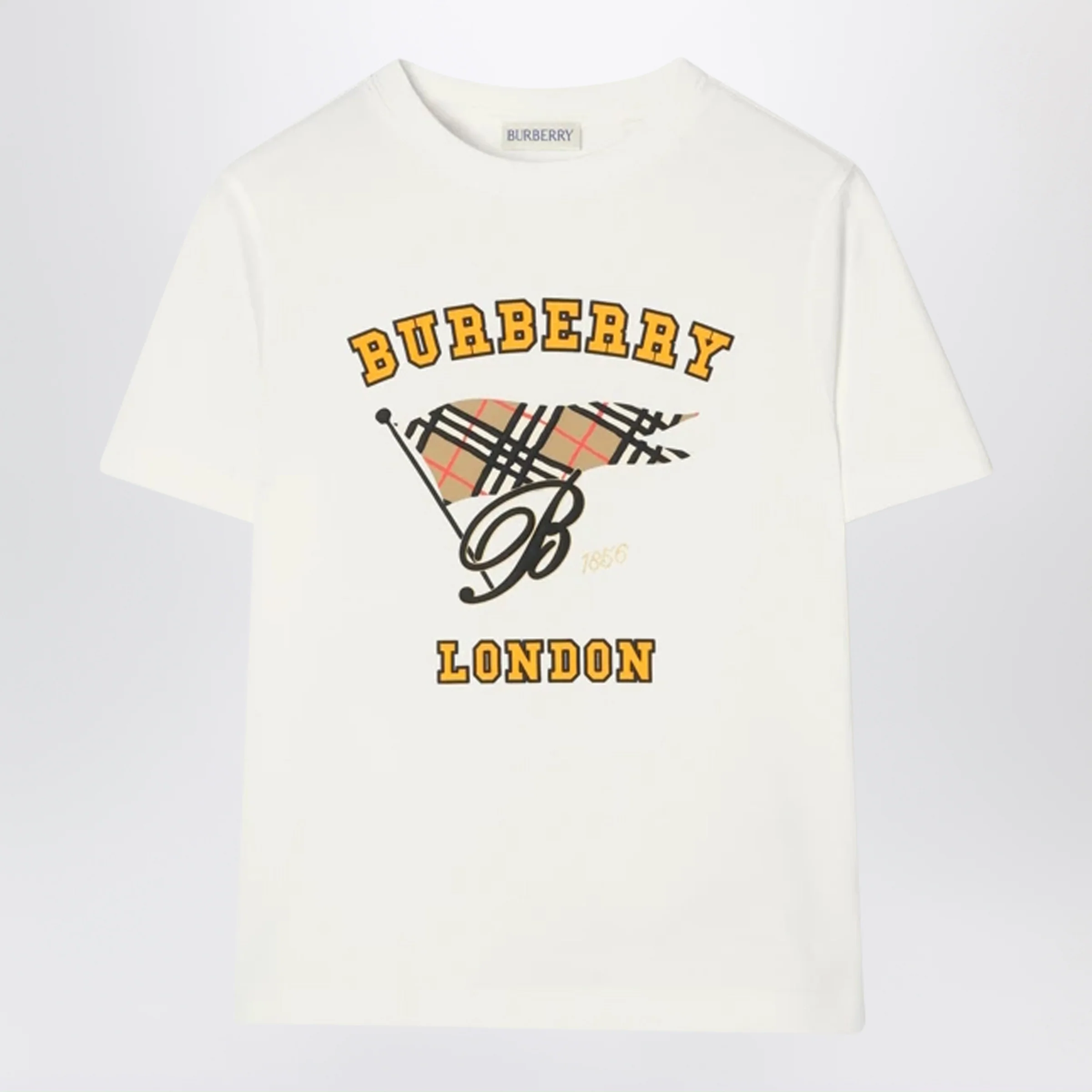 Burberry Ivory T-shirt with logo print