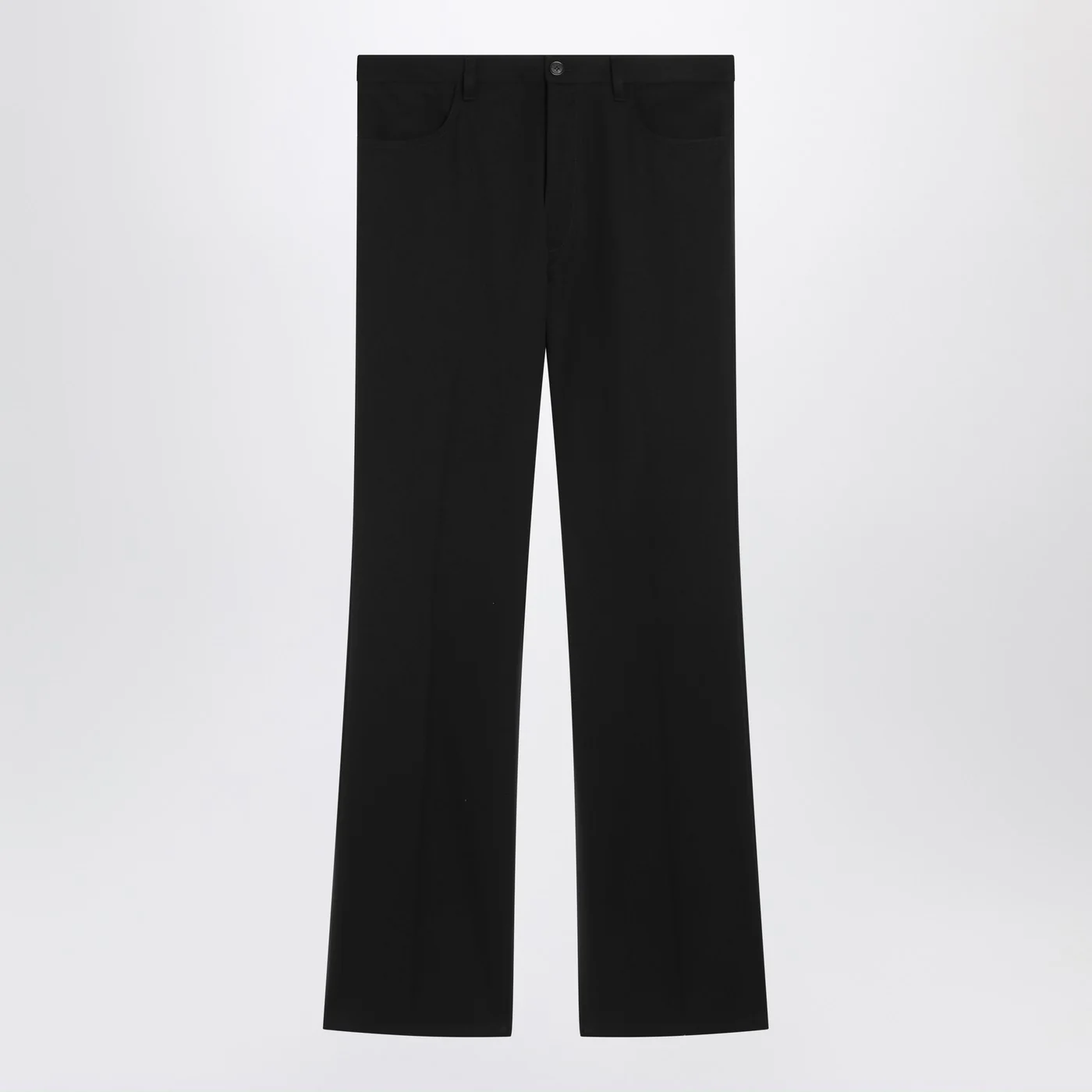 Balenciaga Black regular fit tailored trousers