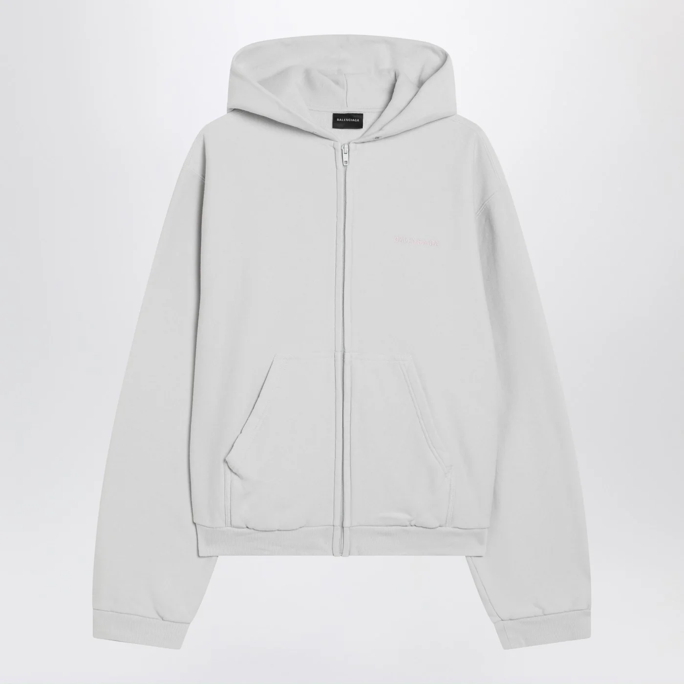 Balenciaga Back Regular Fit zip hoodie
