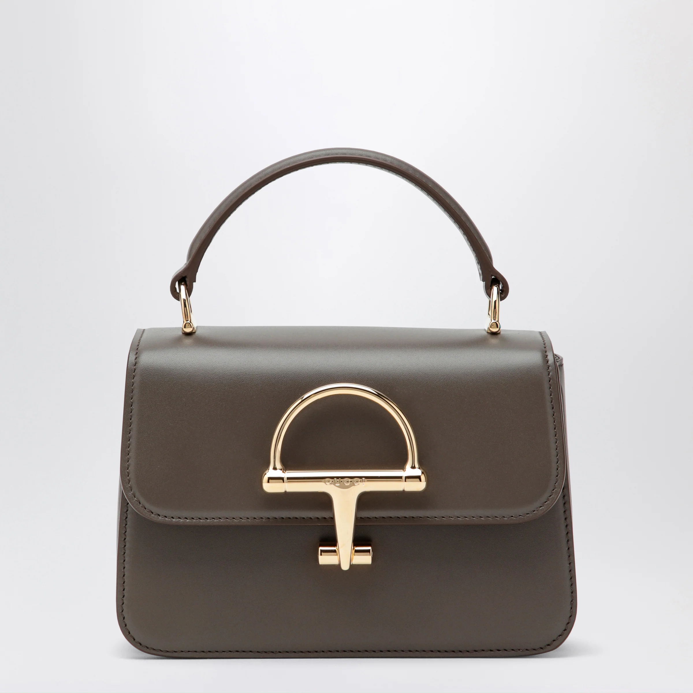 Gucci Siena small top-handle bag in taupe brown