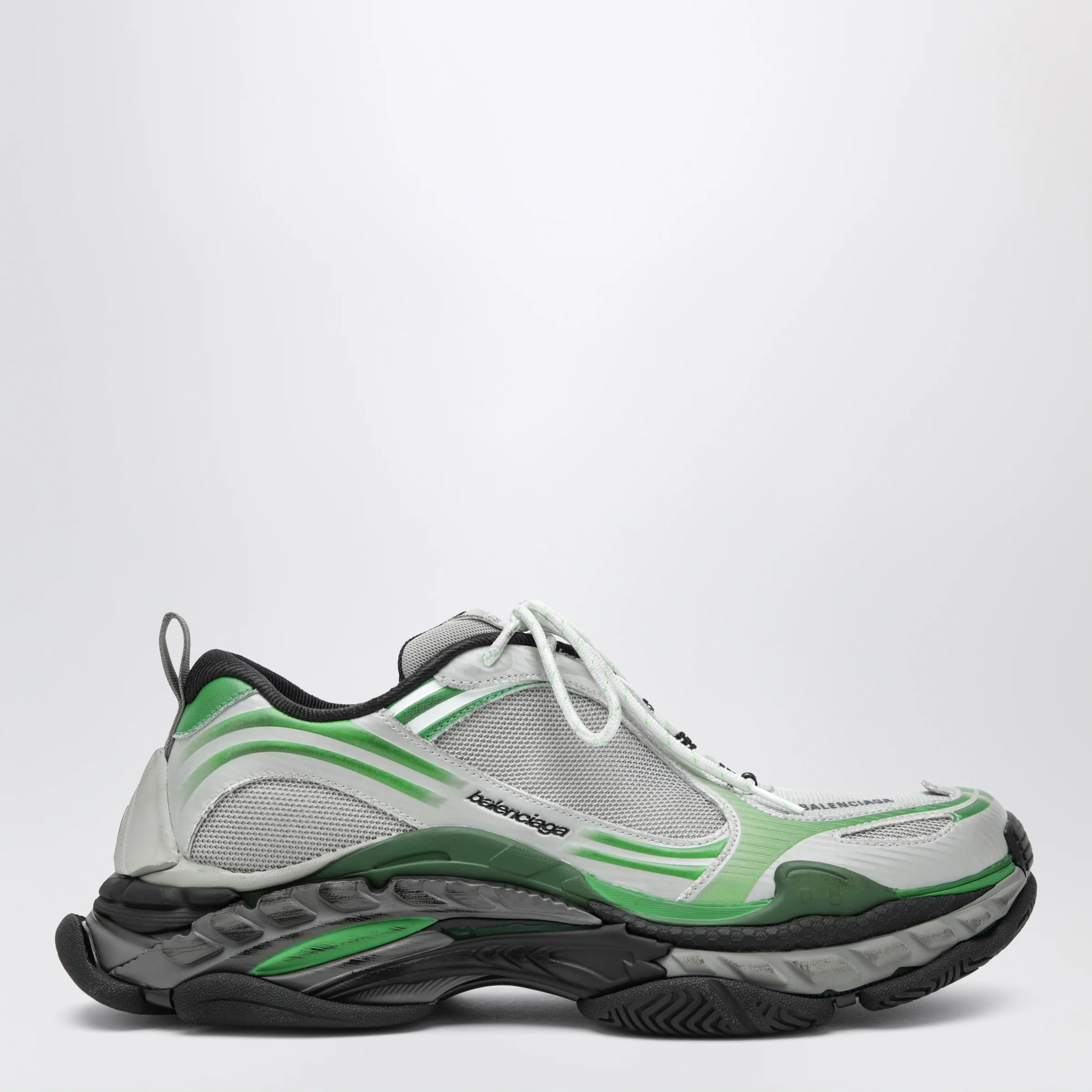 Balenciaga Triple S.2 sneakers in grey/green polyurethane