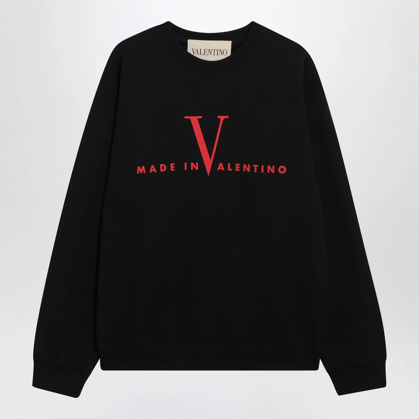 Black Made In Valentino sweatshirt