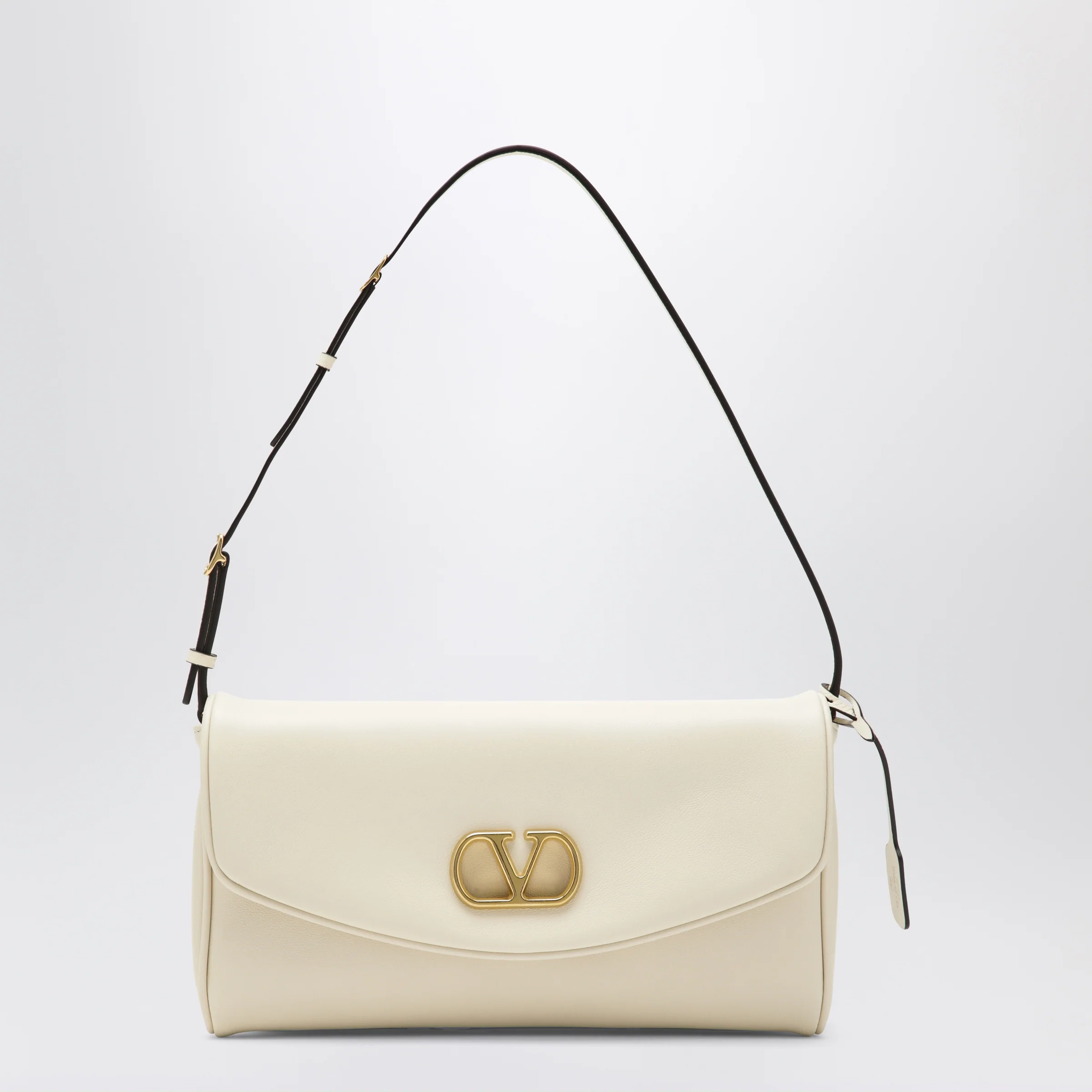 Valentino Garavani Butter leather Devain clutch with VLogo