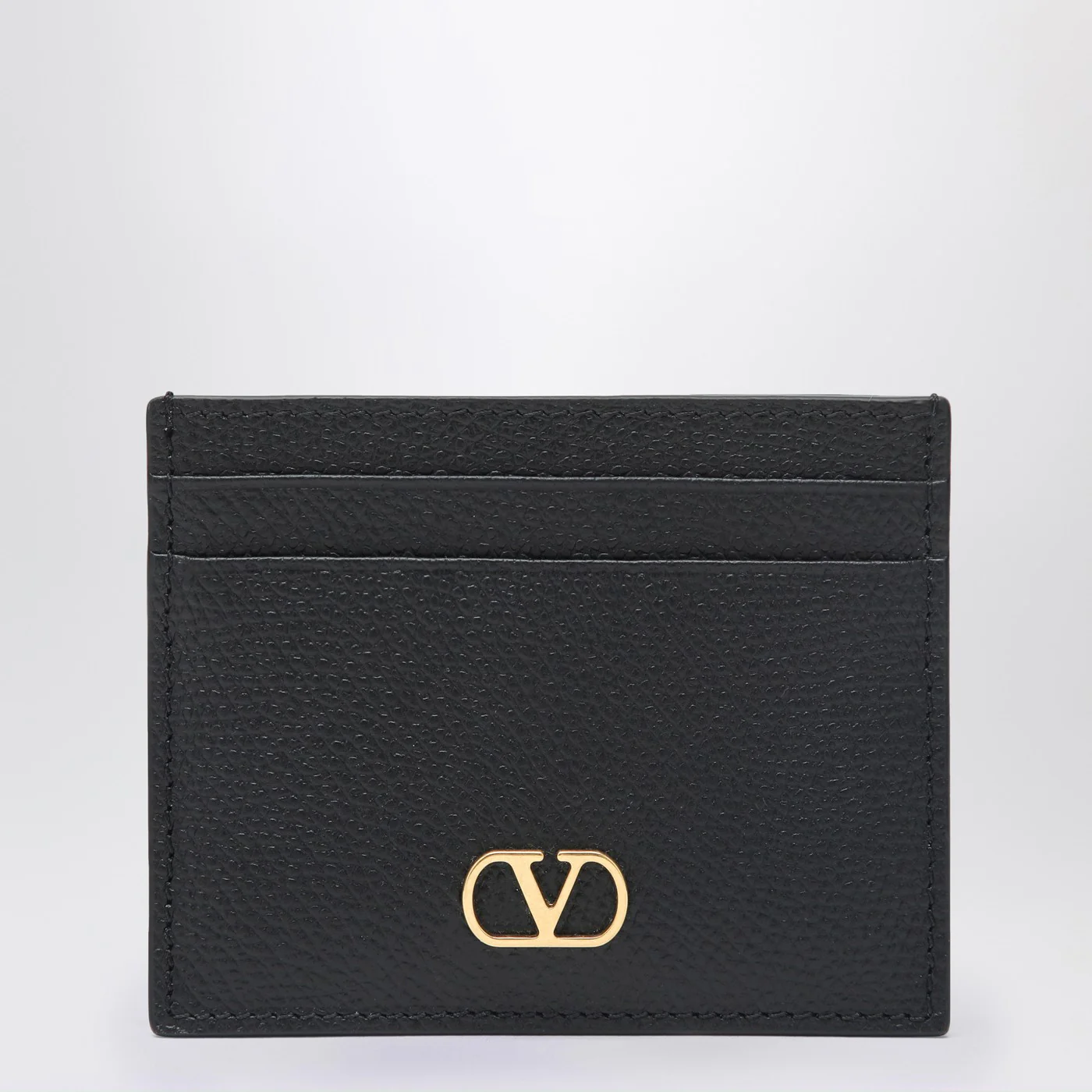 Valentino Garavani VLogo Signature black credit card holder