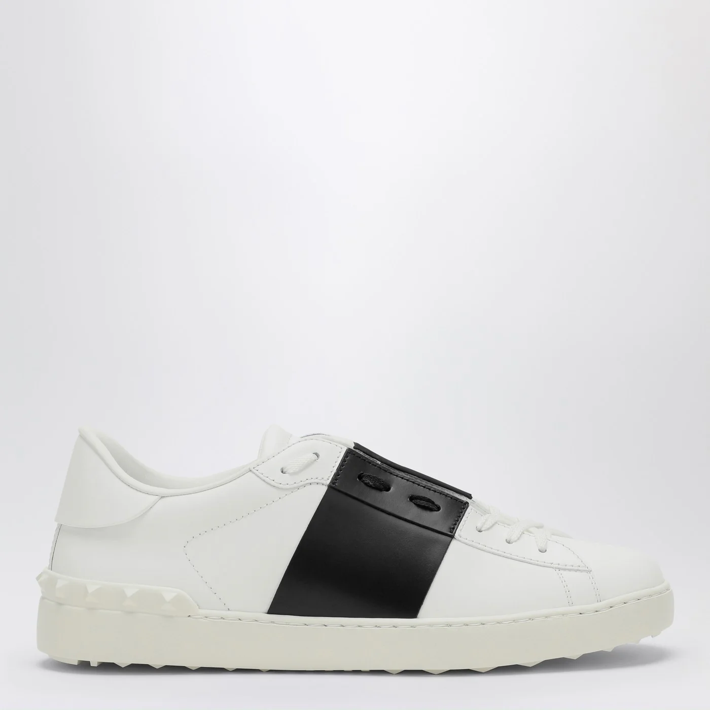 Valentino Garavani White/Black Open Sneakers