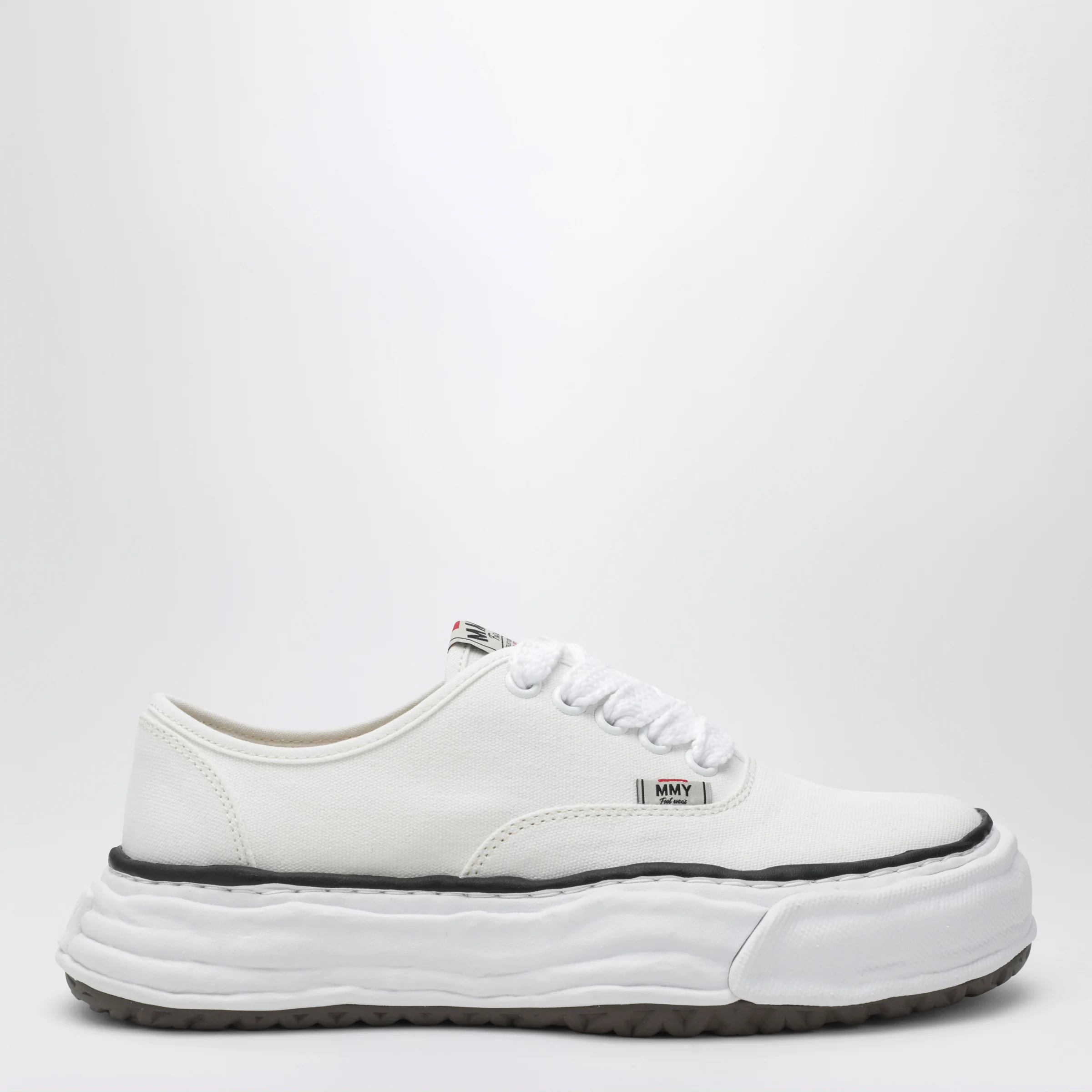 Maison MIHARA YASUHIRO Baker sneakers in white canvas