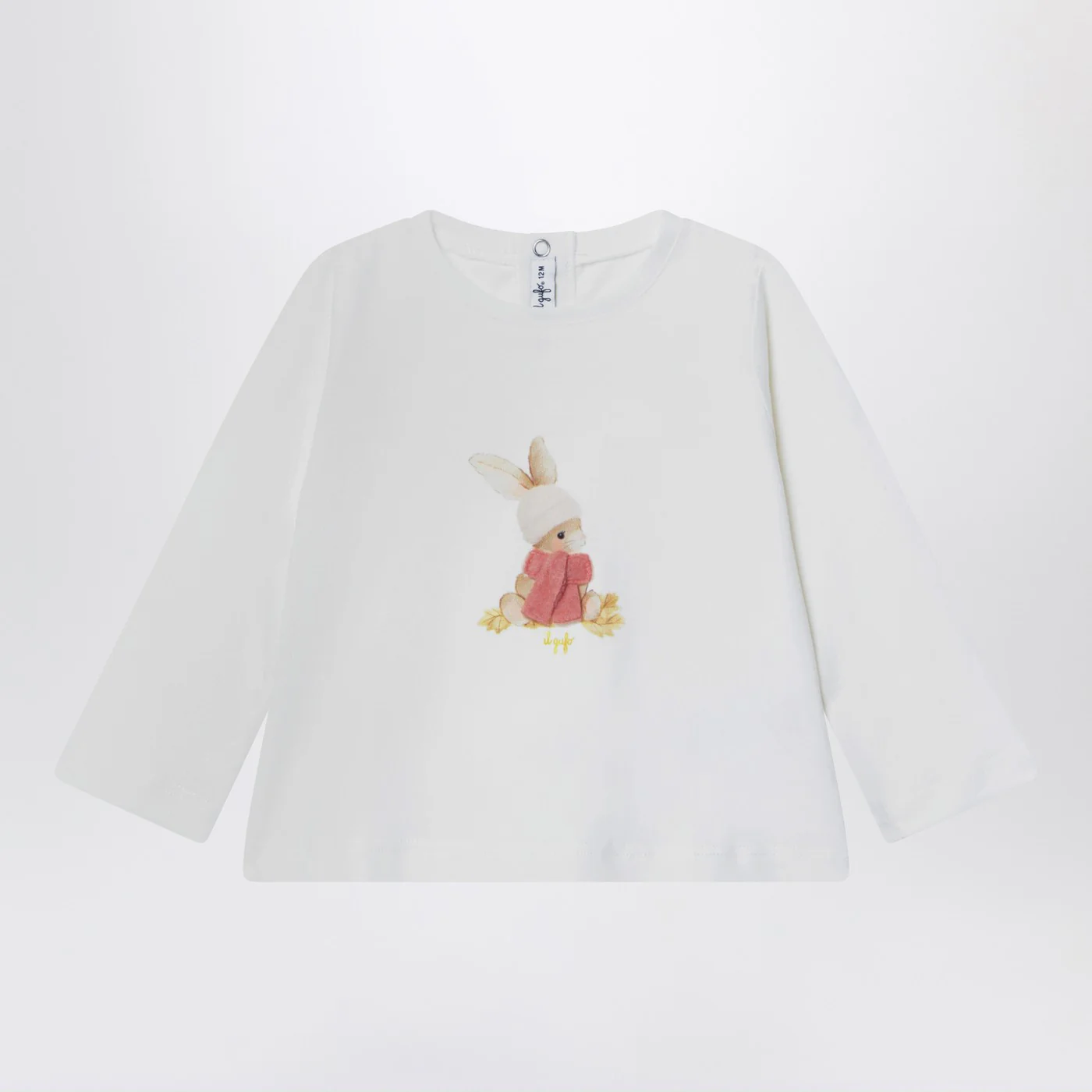Il Gufo Long-sleeve T-shirt with bunny