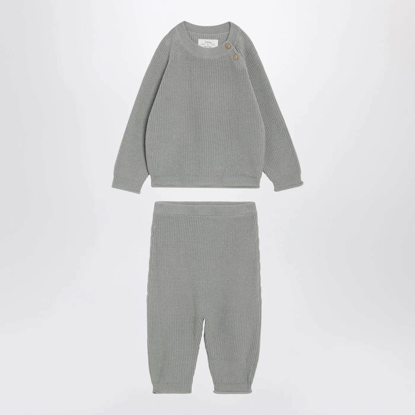 Teddy & Minou Two-piece suit in sage green