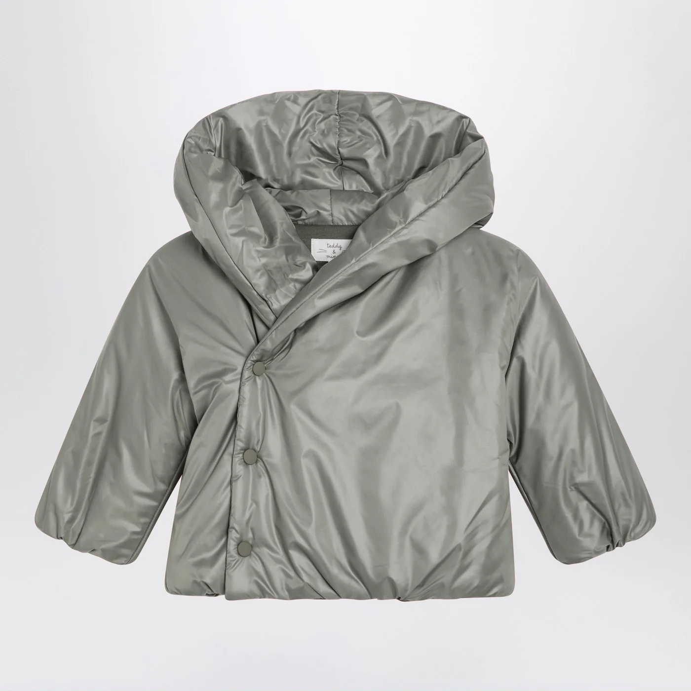 Teddy & Minou Fir green hooded puffer jacket