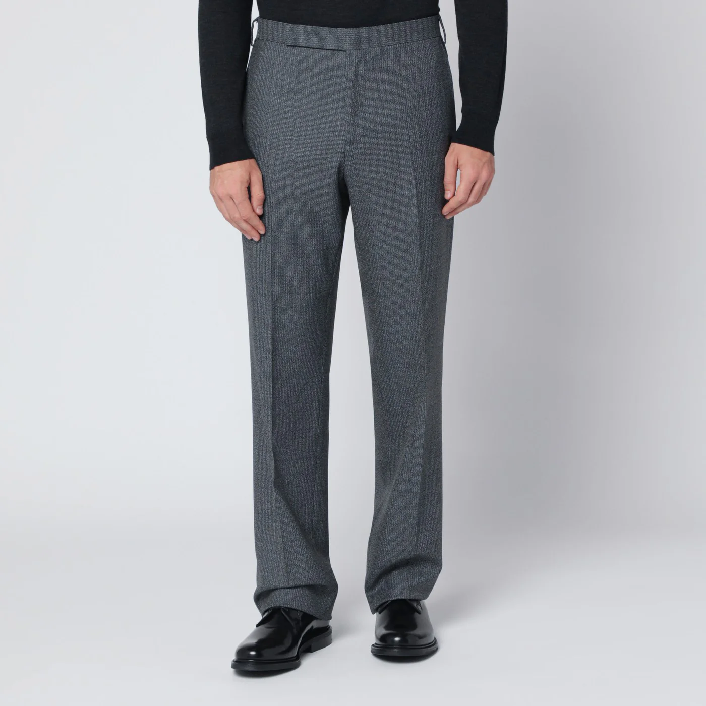 Lardini Grey wool trousers