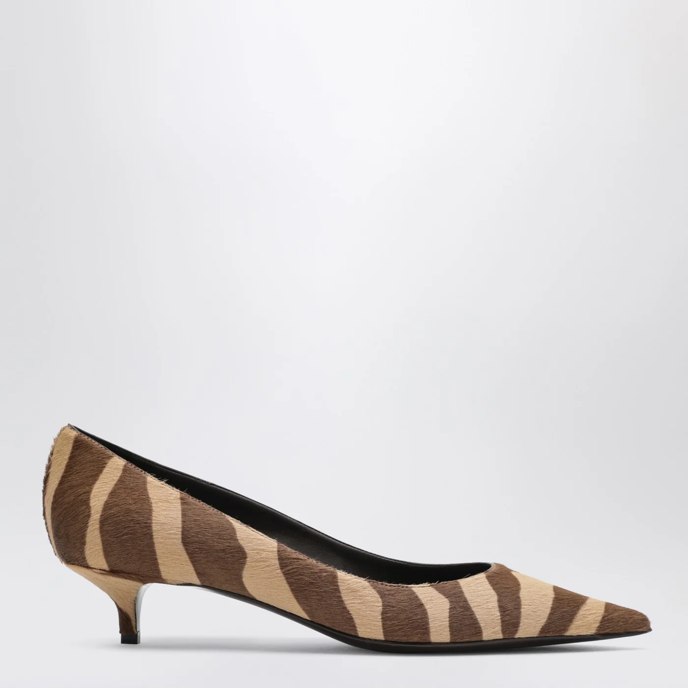 Jimmy Choo Amelia pumps in zebra-print pony hair