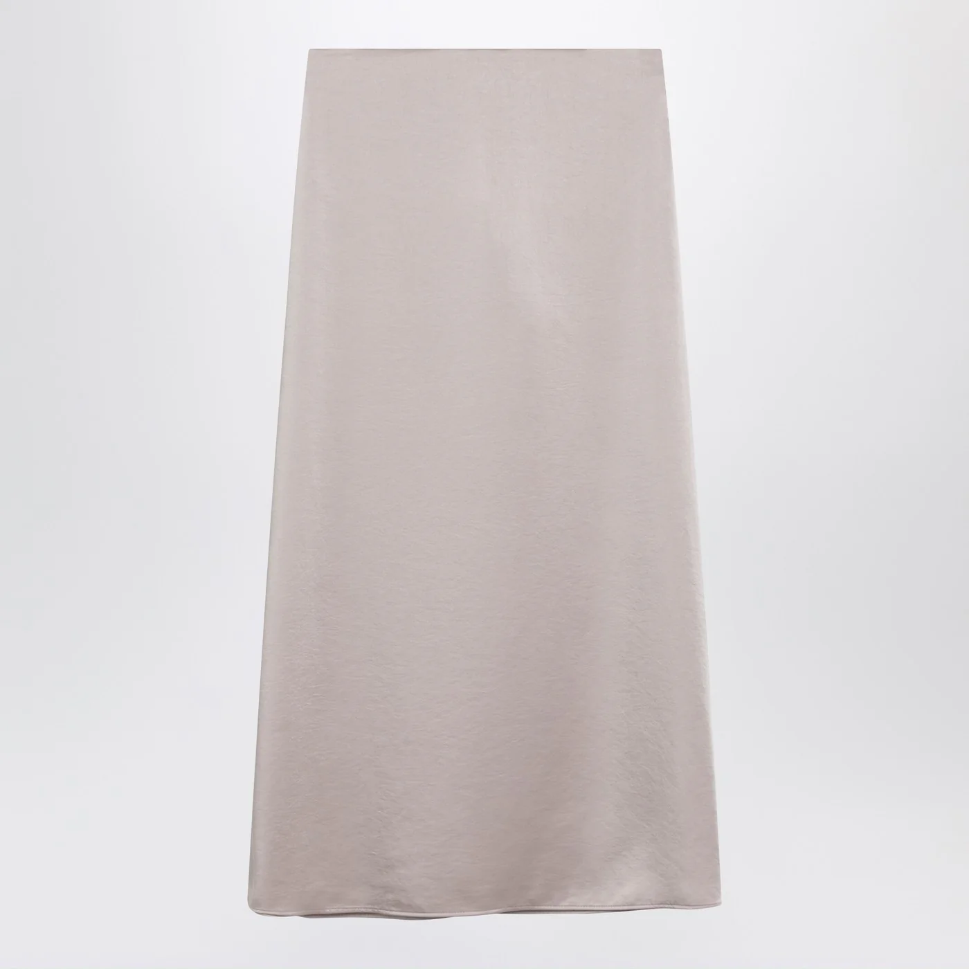 Weekend Max Mara Blush satin midi skirt