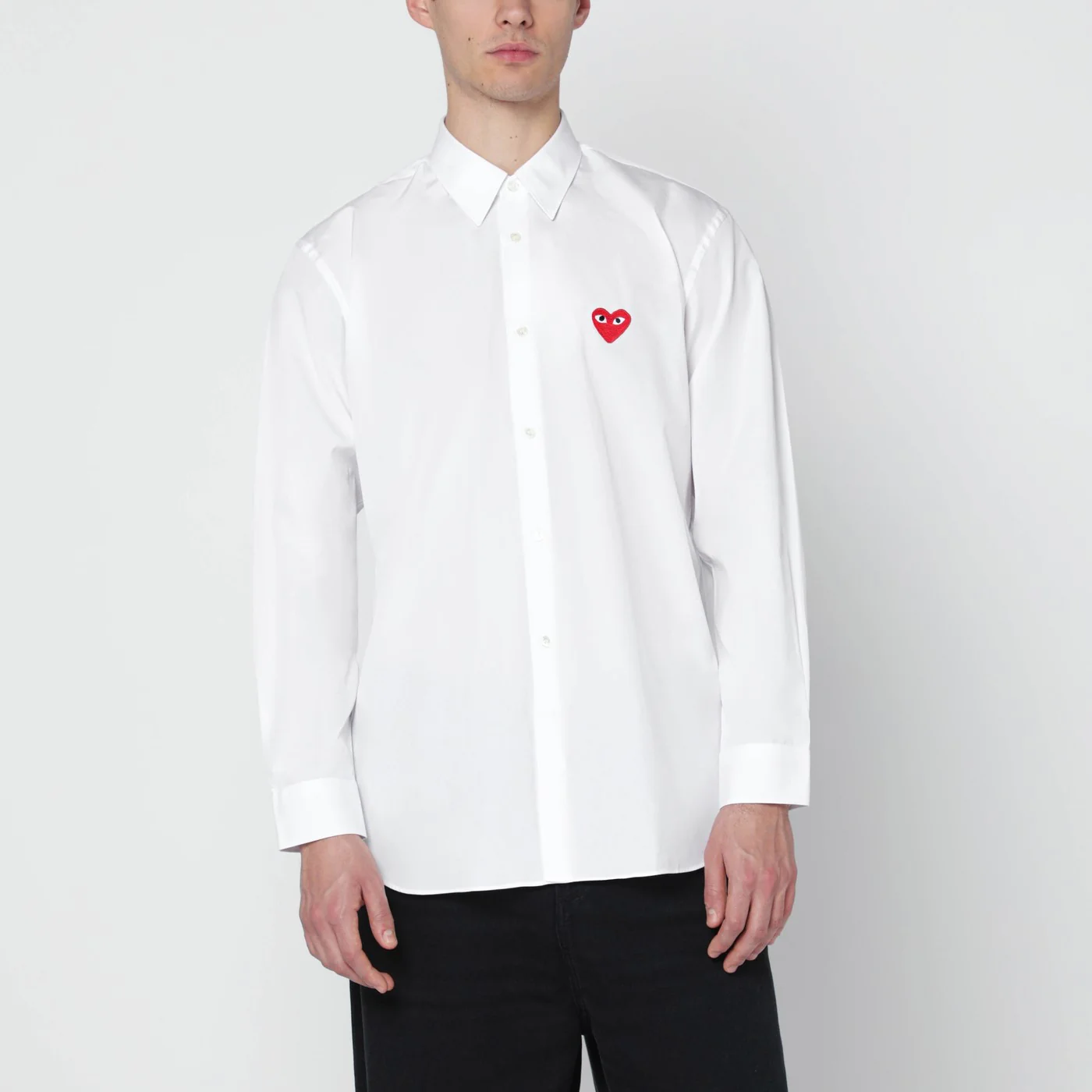 Comme des Garçons Shirt White cotton shirt