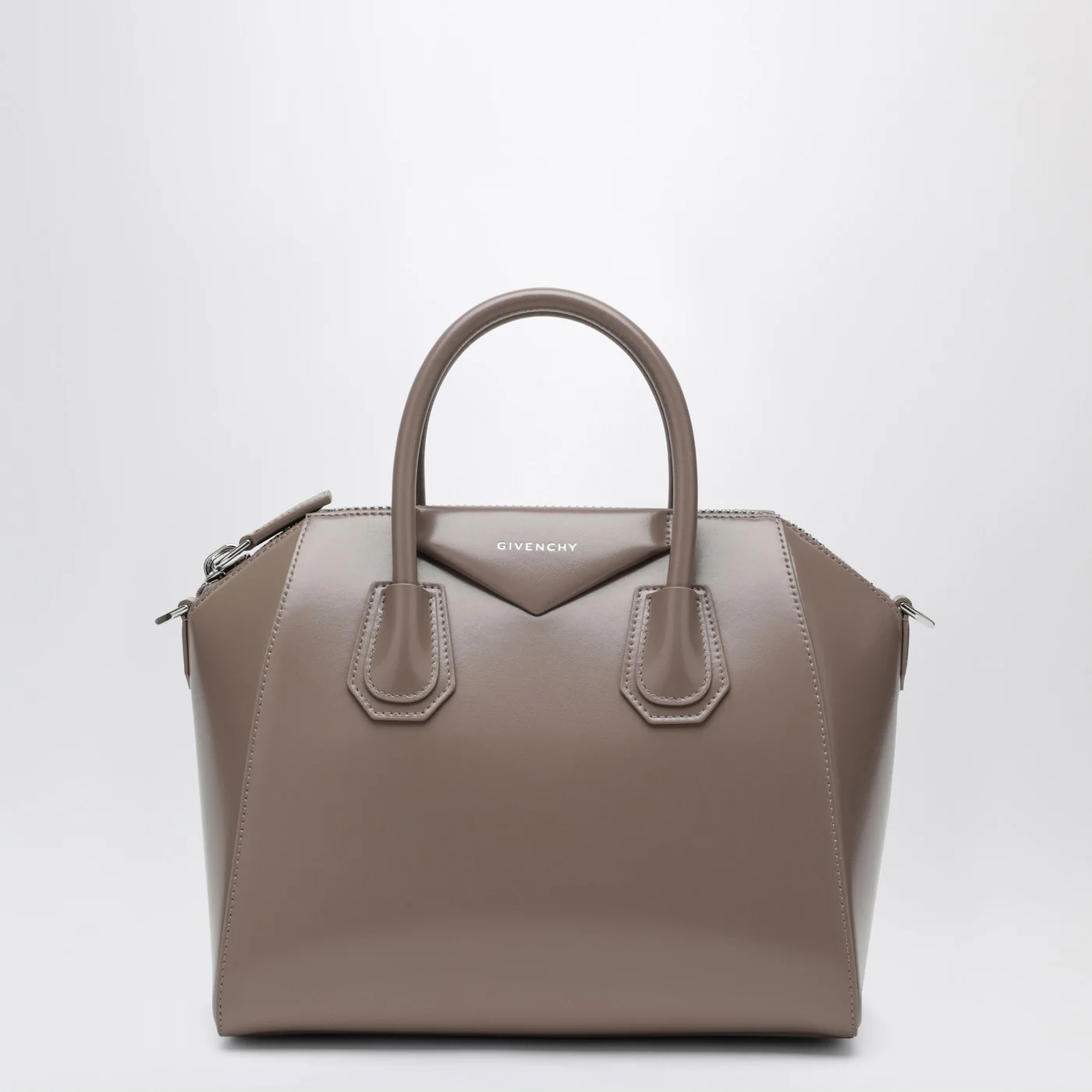 Givenchy Small Antigona bag in taupe leather