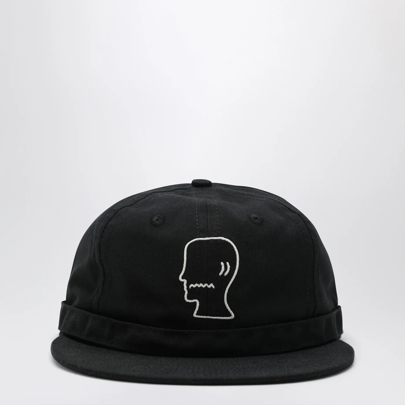 Brain Dead Black cotton baseball cap
