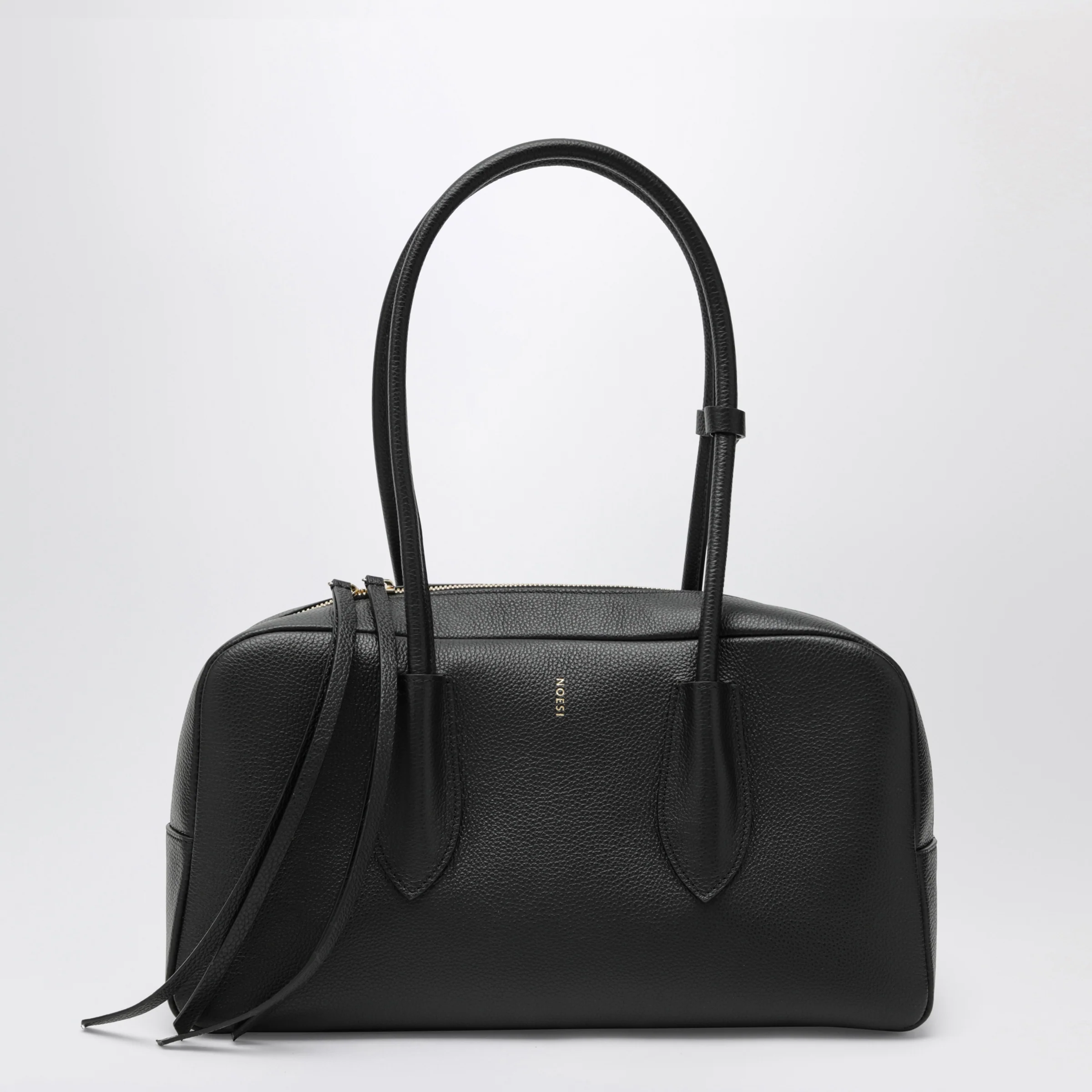 NOESI Betty black bag in grained leather