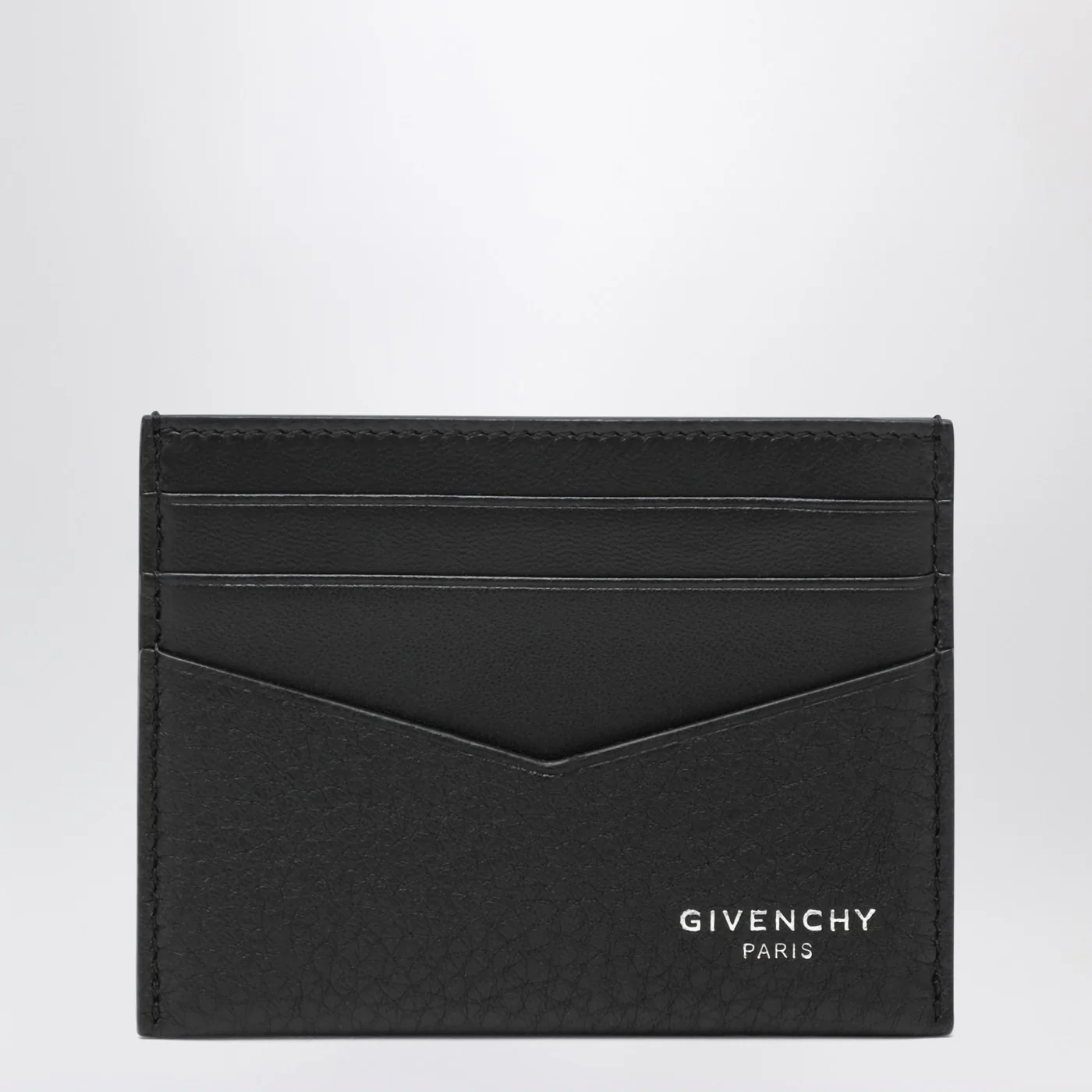 Givenchy Black smooth leather card holder
