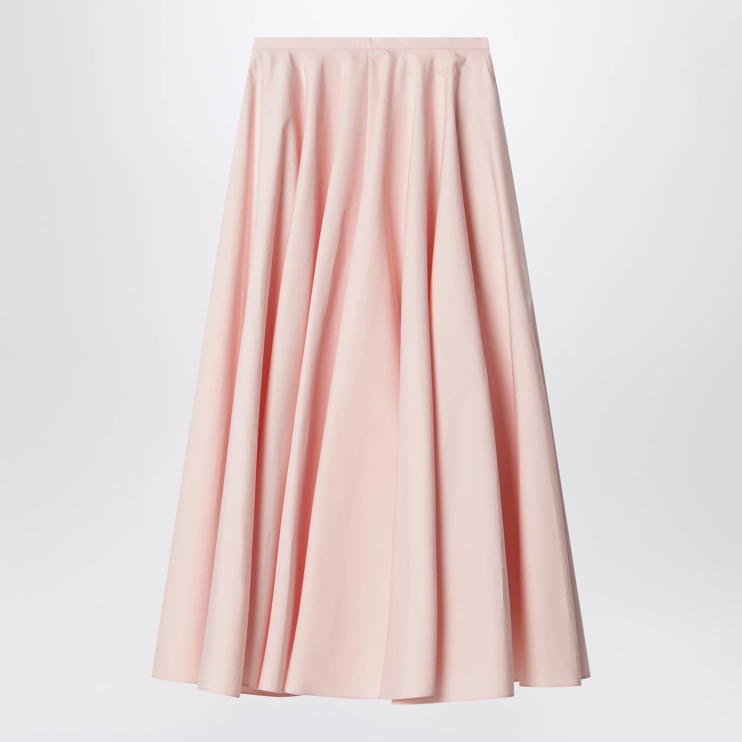 Givenchy Light pink long circular skirt