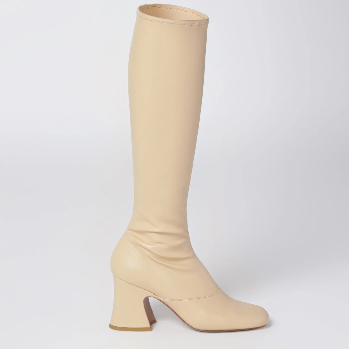 Chloé Beige Janis heeled boots