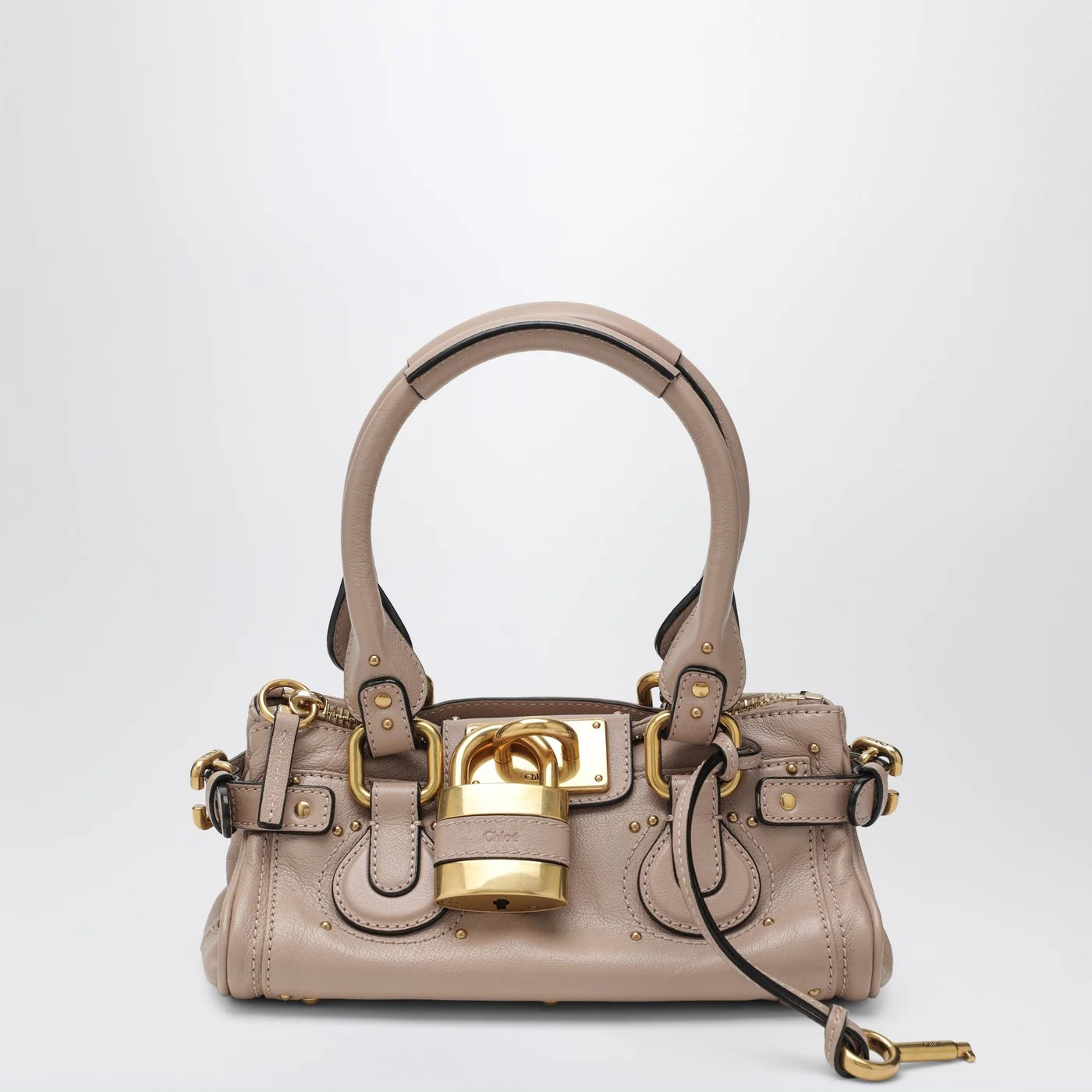 Chloé Small pink leather Paddington bag