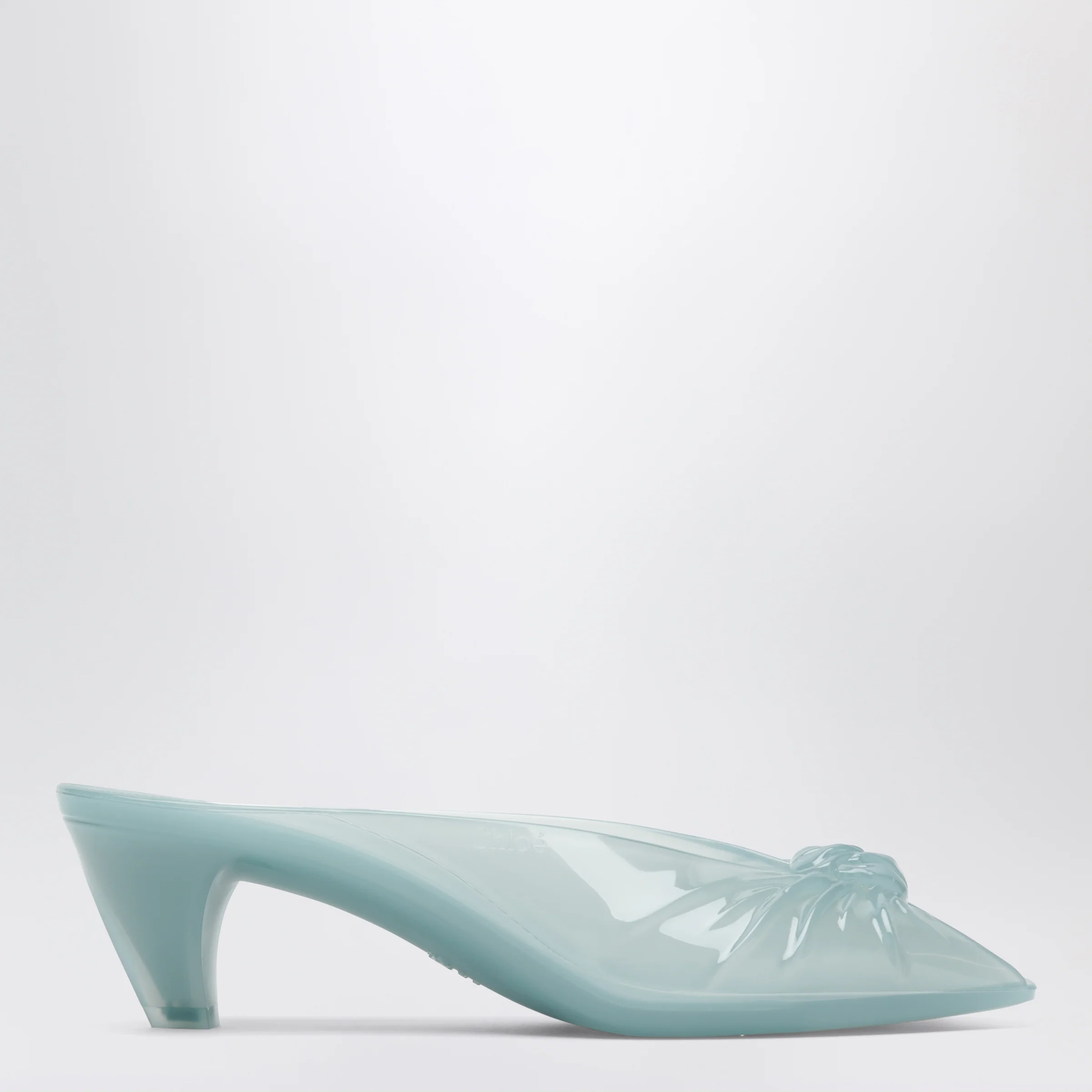 Chloé Jelly Spearmint clogs in TPU