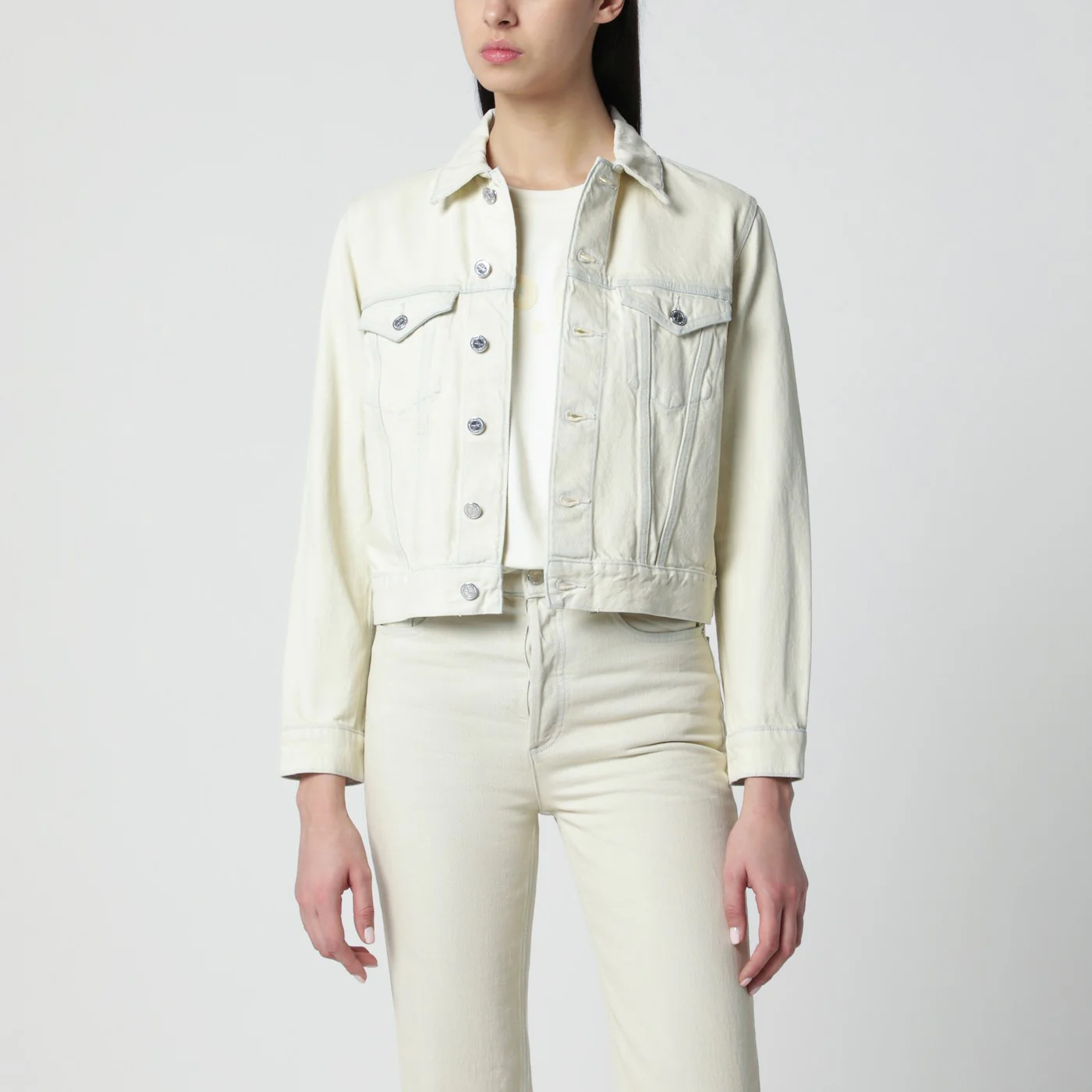 A.P.C. White denim jacket