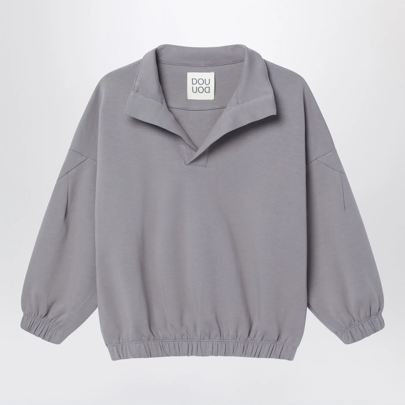 Douuod Grey V-neck sweatshirt