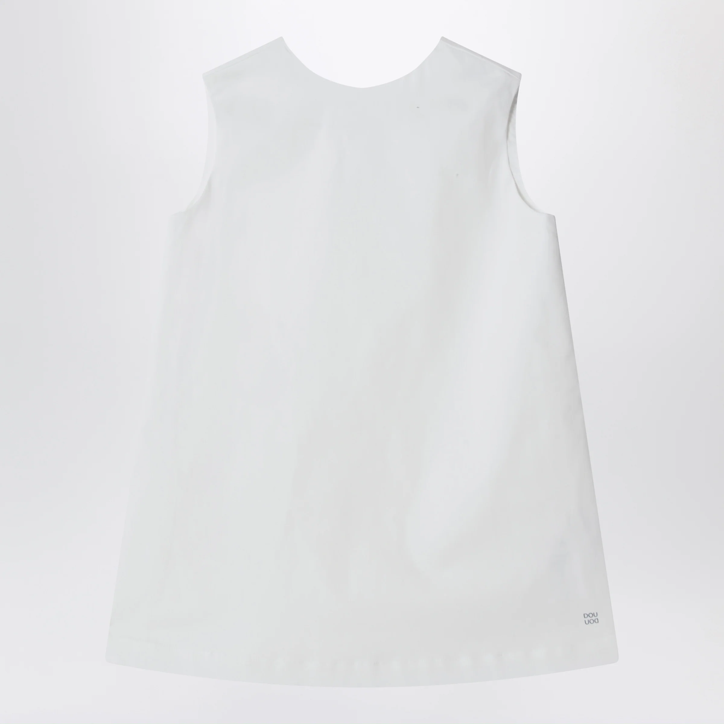 Douuod Camomilla ivory dress with bow