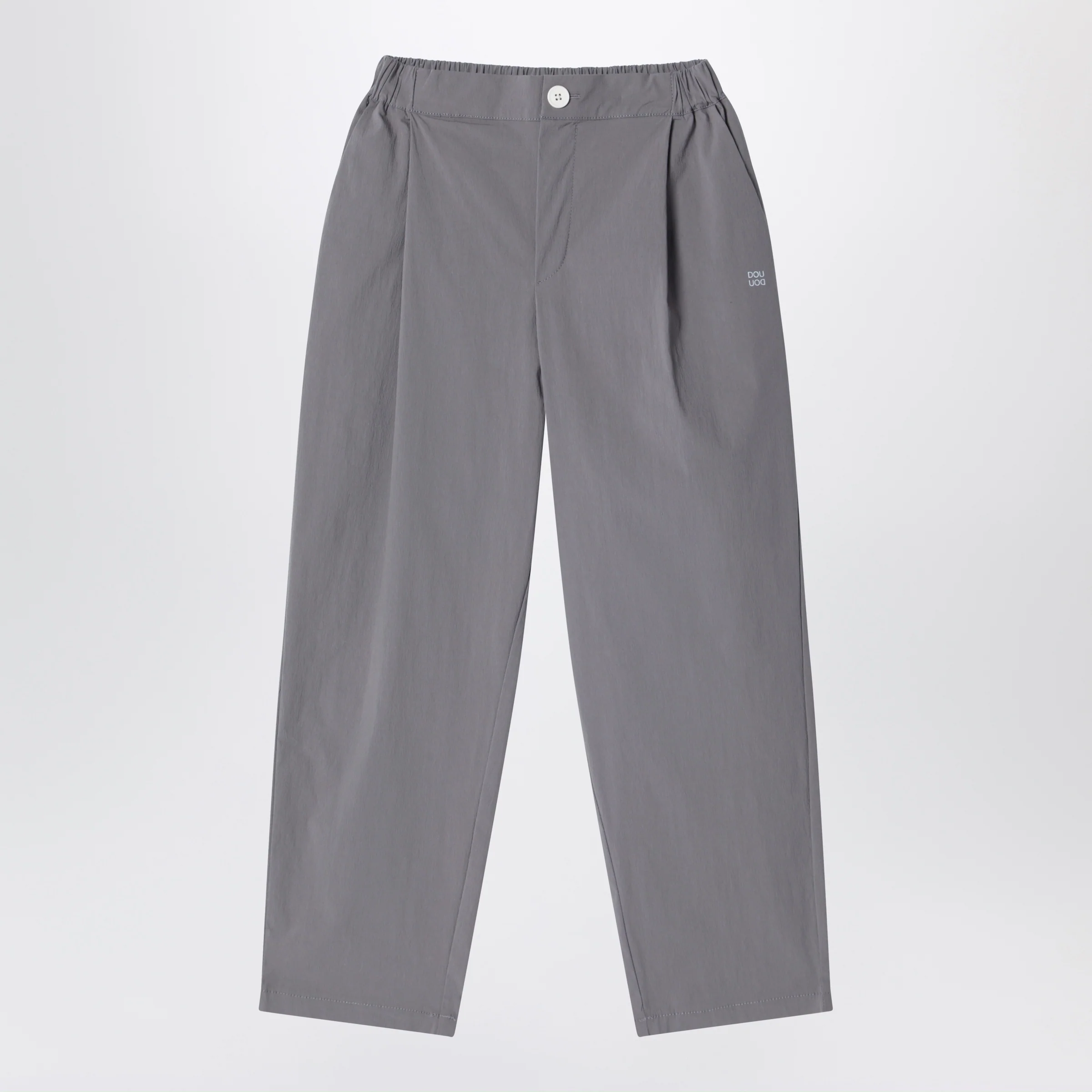 Douuod Grey trousers in cotton blend